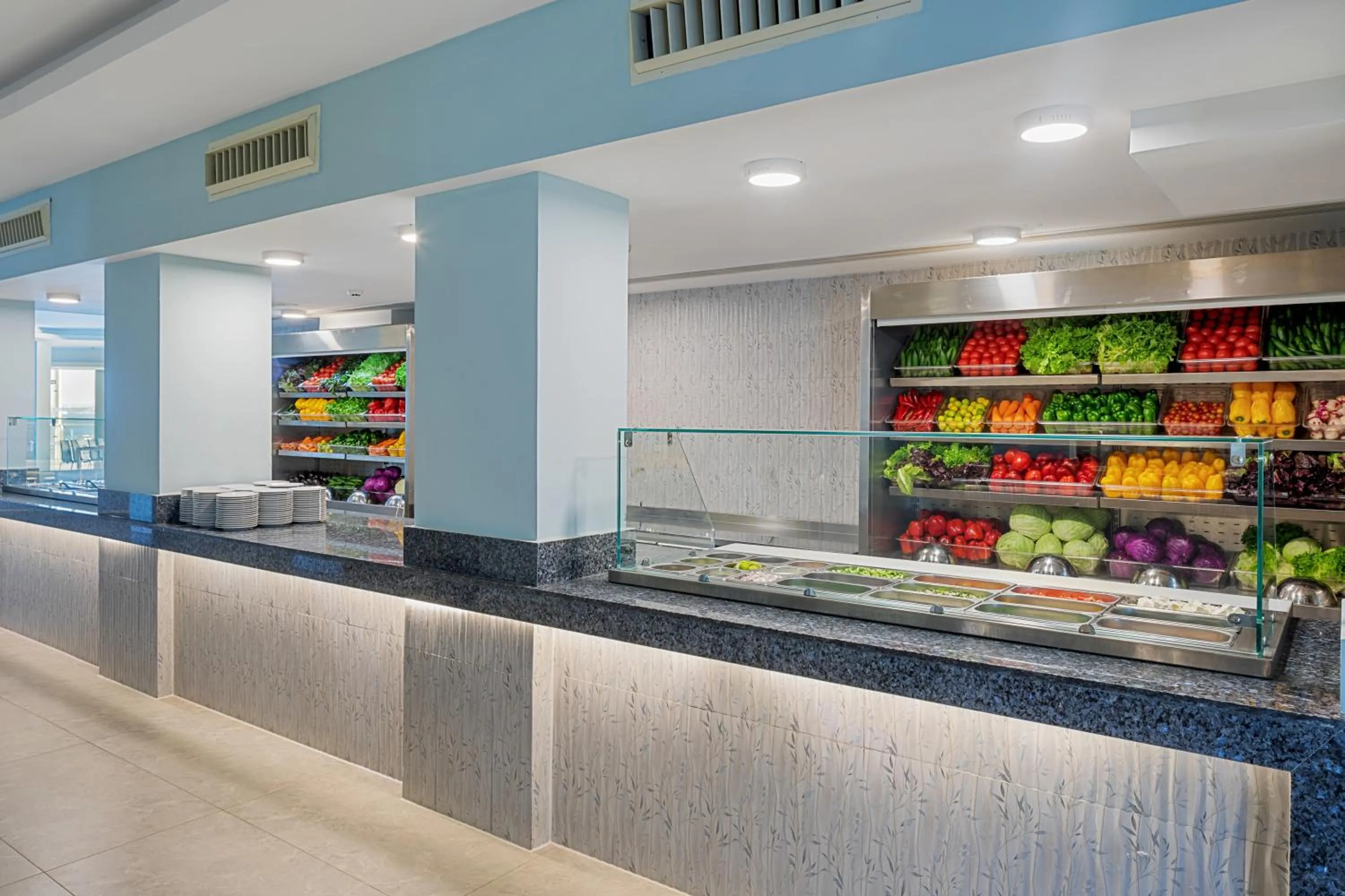 Food in Beach Albatros Aqua Park - Hurghada