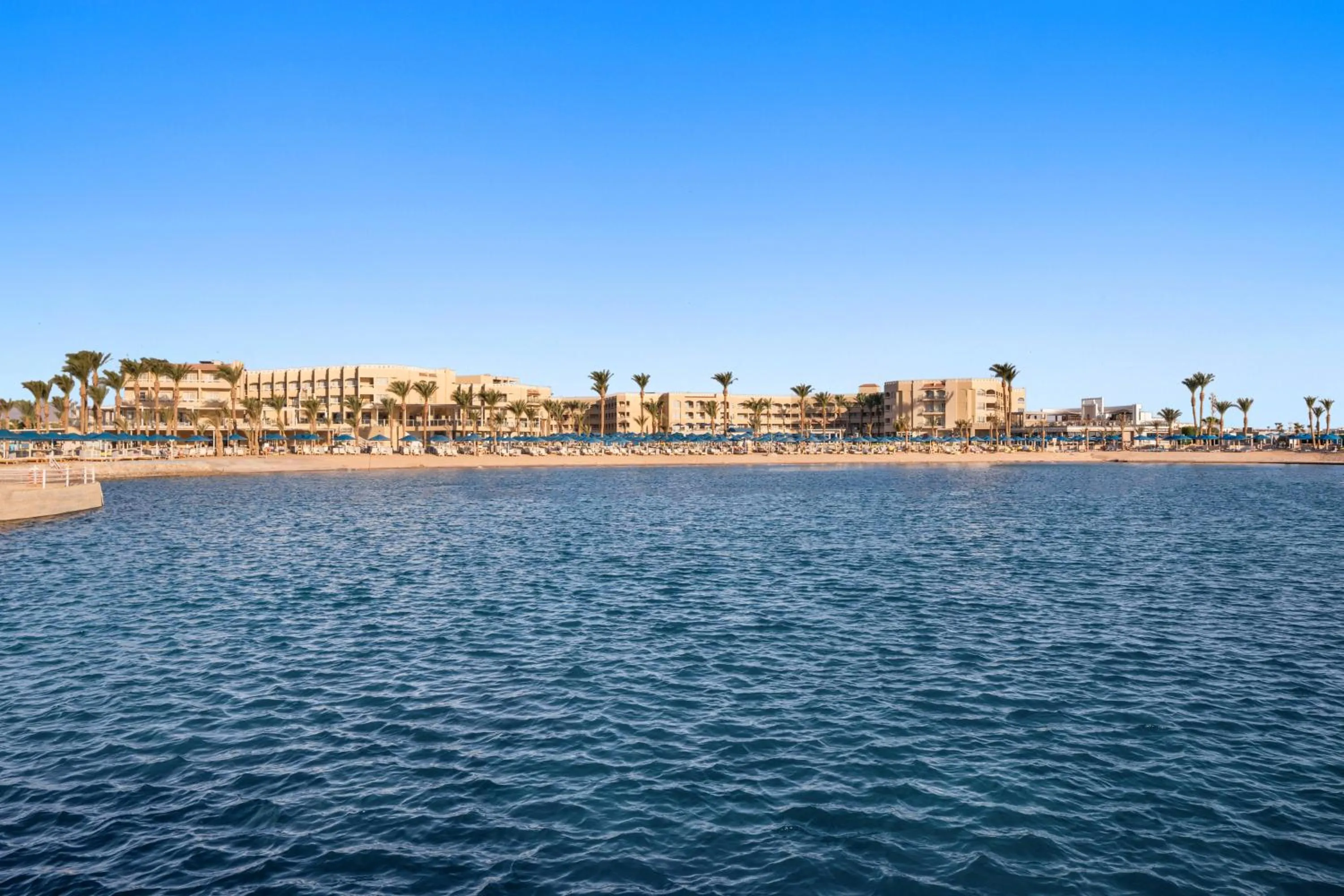 Sea view in Beach Albatros Aqua Park - Hurghada
