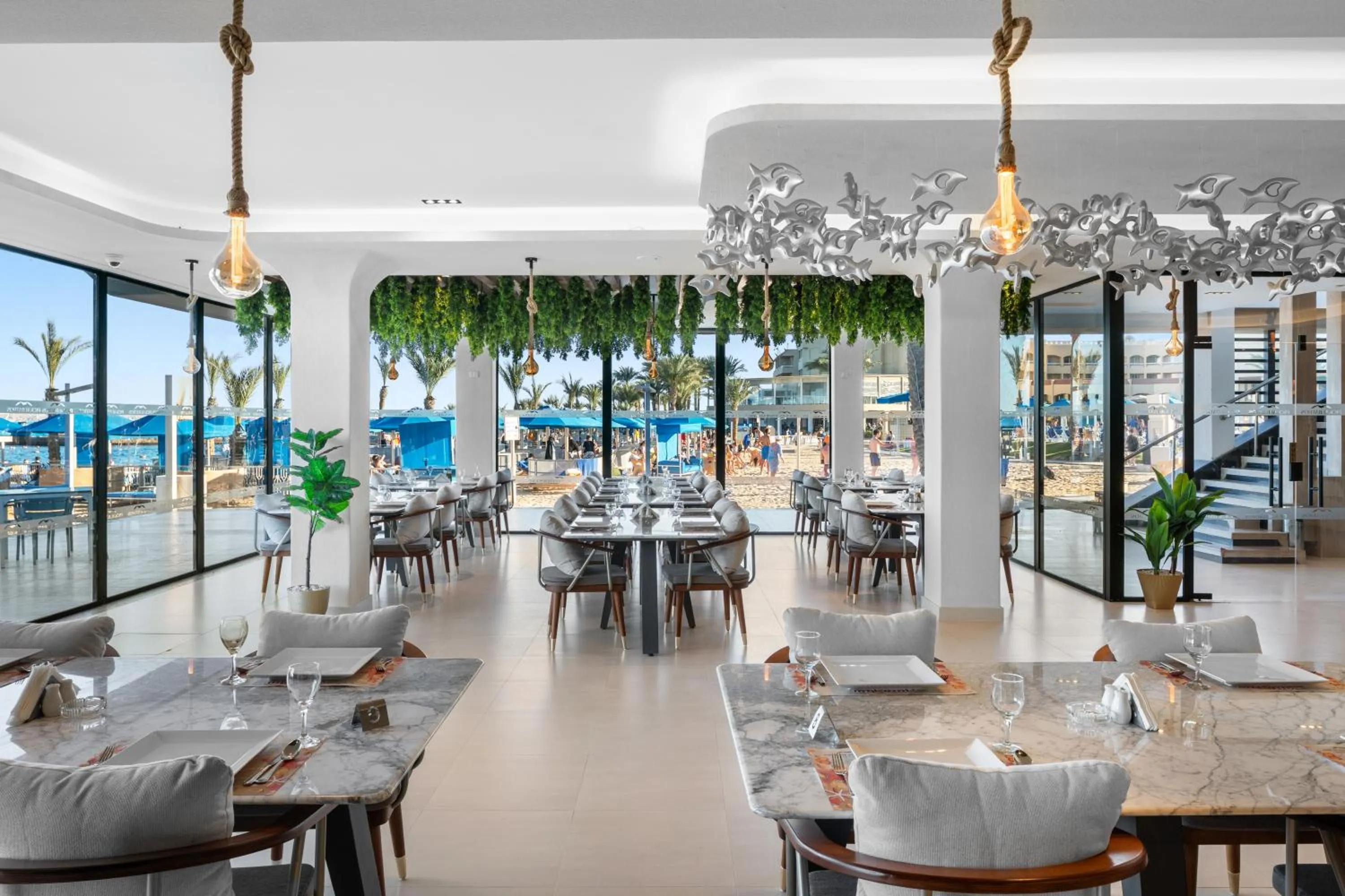 Restaurant/places to eat in Beach Albatros Aqua Park - Hurghada