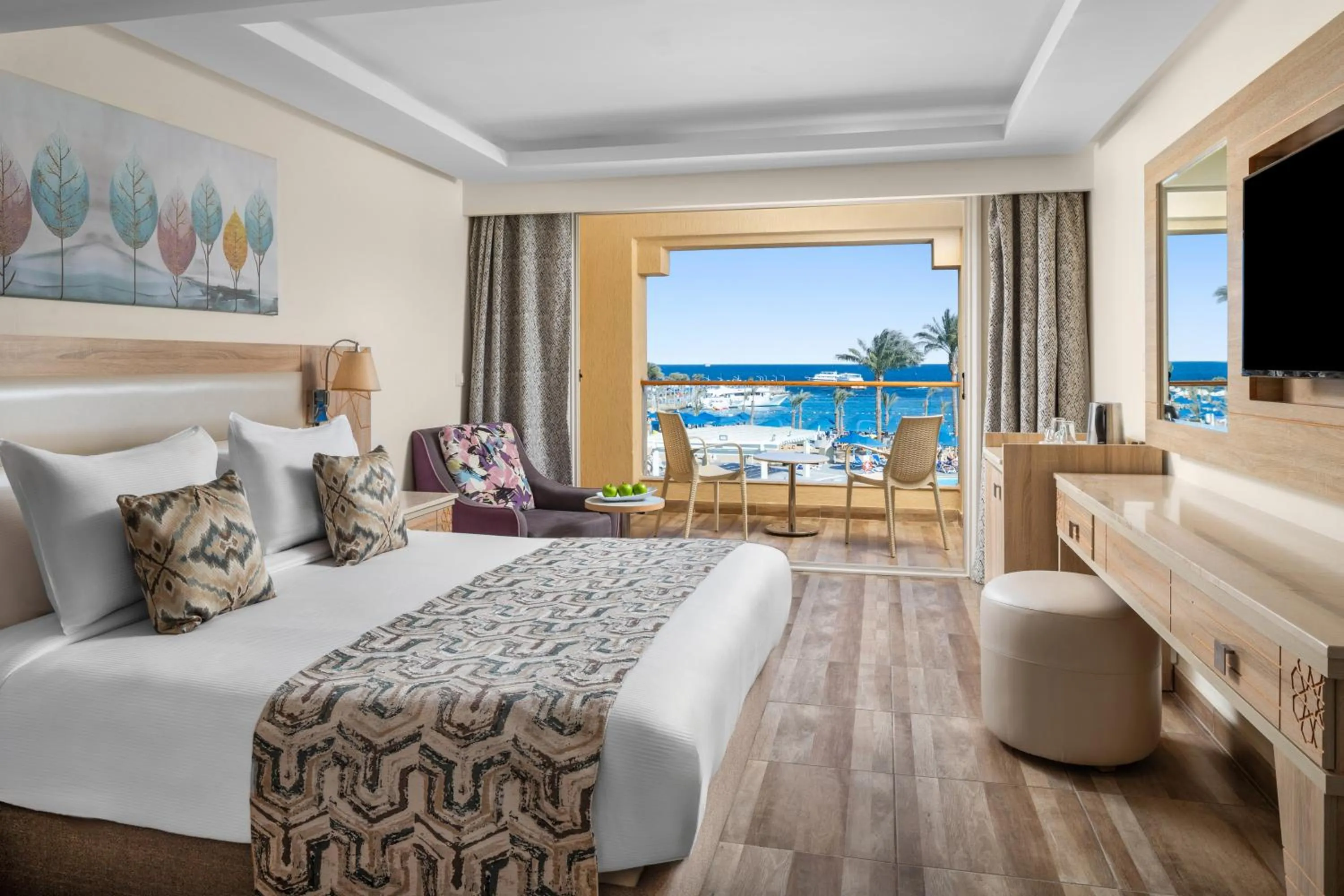 Bed in Beach Albatros Aqua Park - Hurghada