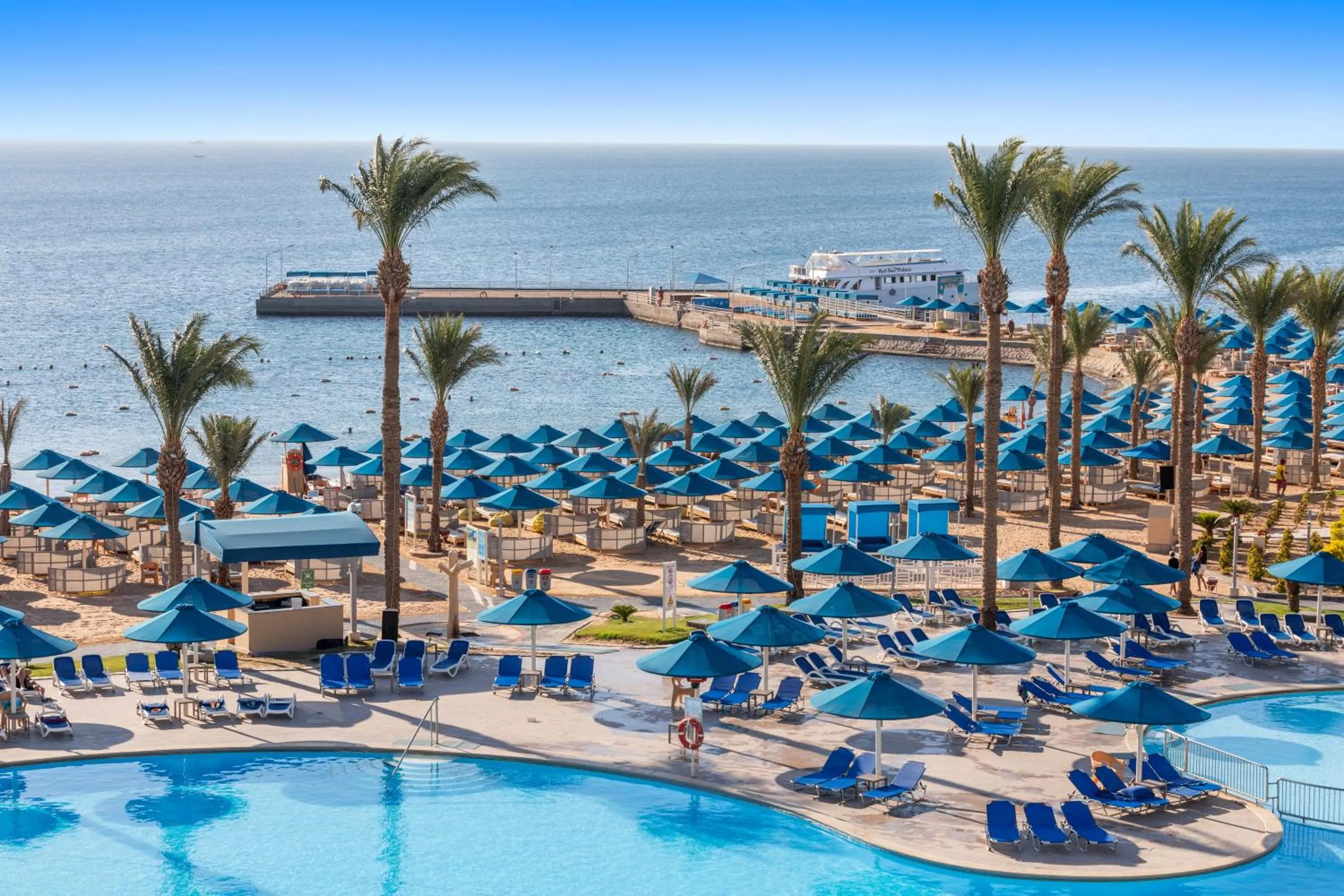 Day in Beach Albatros Aqua Park - Hurghada