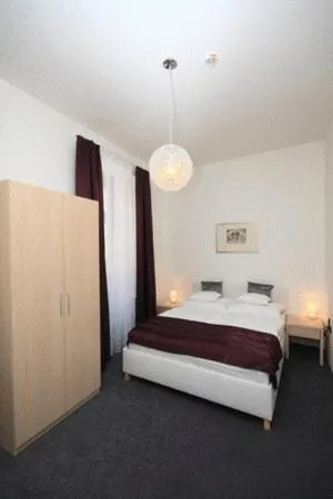 Bed in Hotel Arkadia