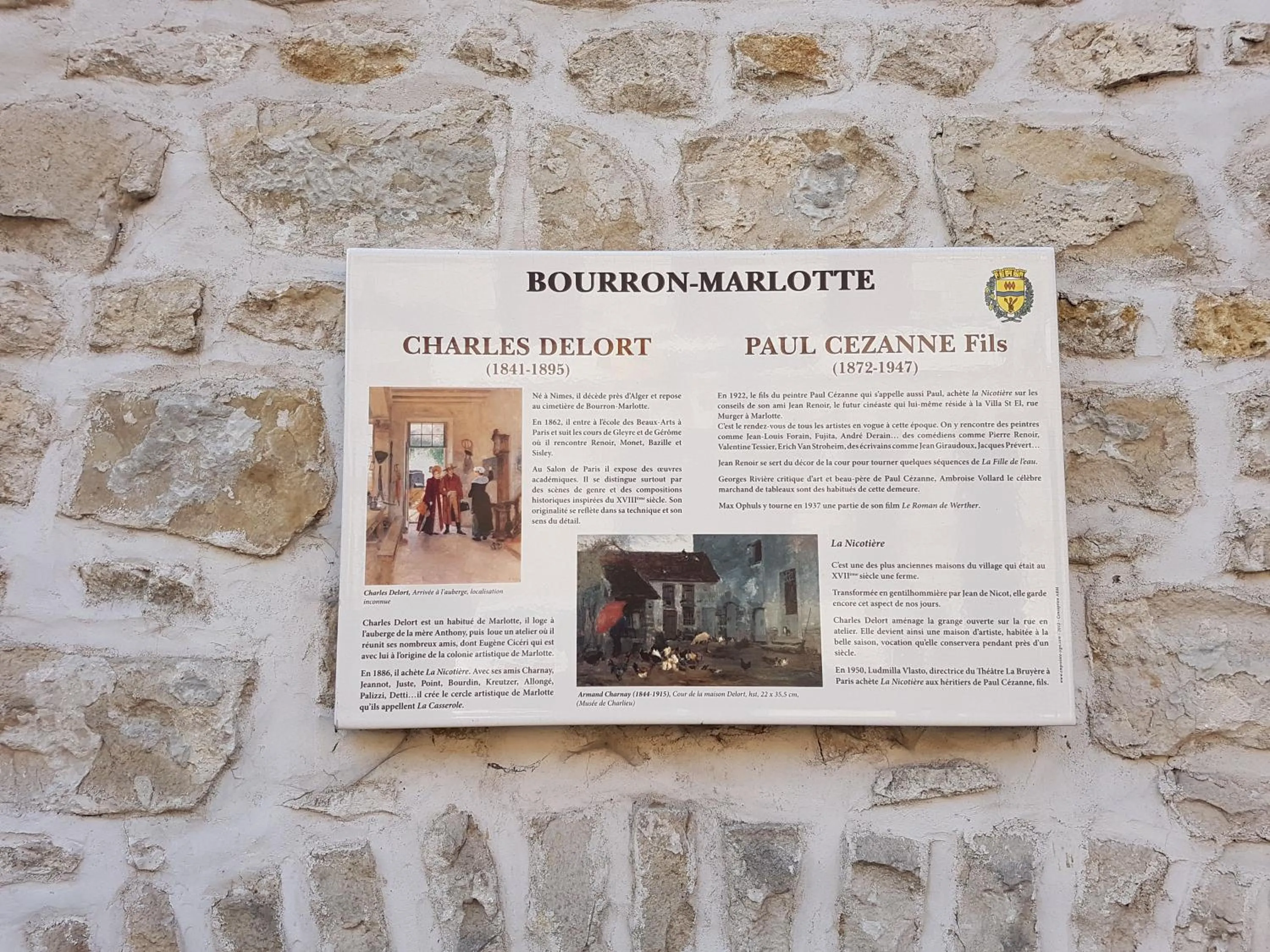 Off site in La Montignonne