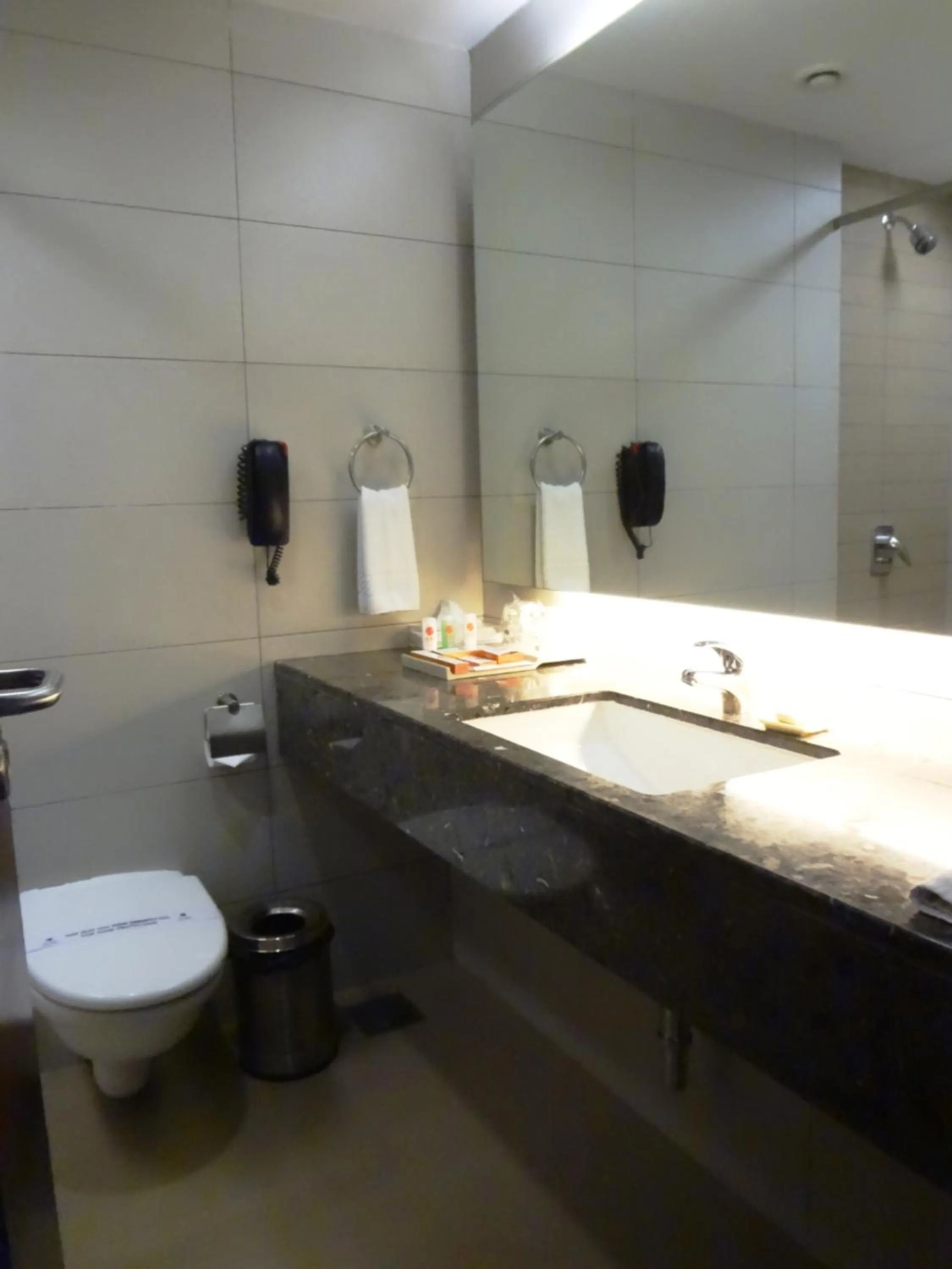 Bathroom in Hotel Suba International Sahar Road Mumbai