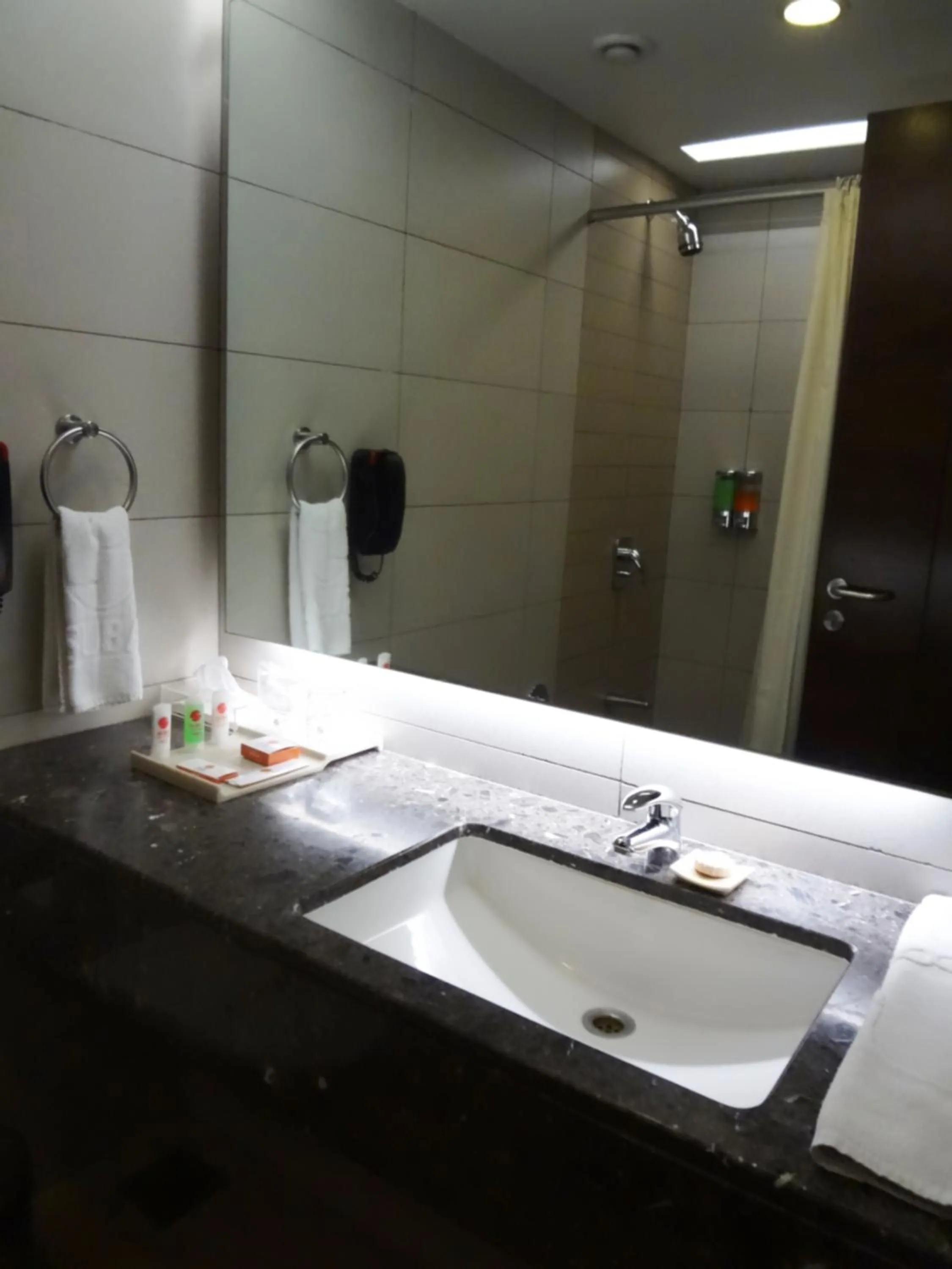 Bathroom in Hotel Suba International Sahar Road Mumbai