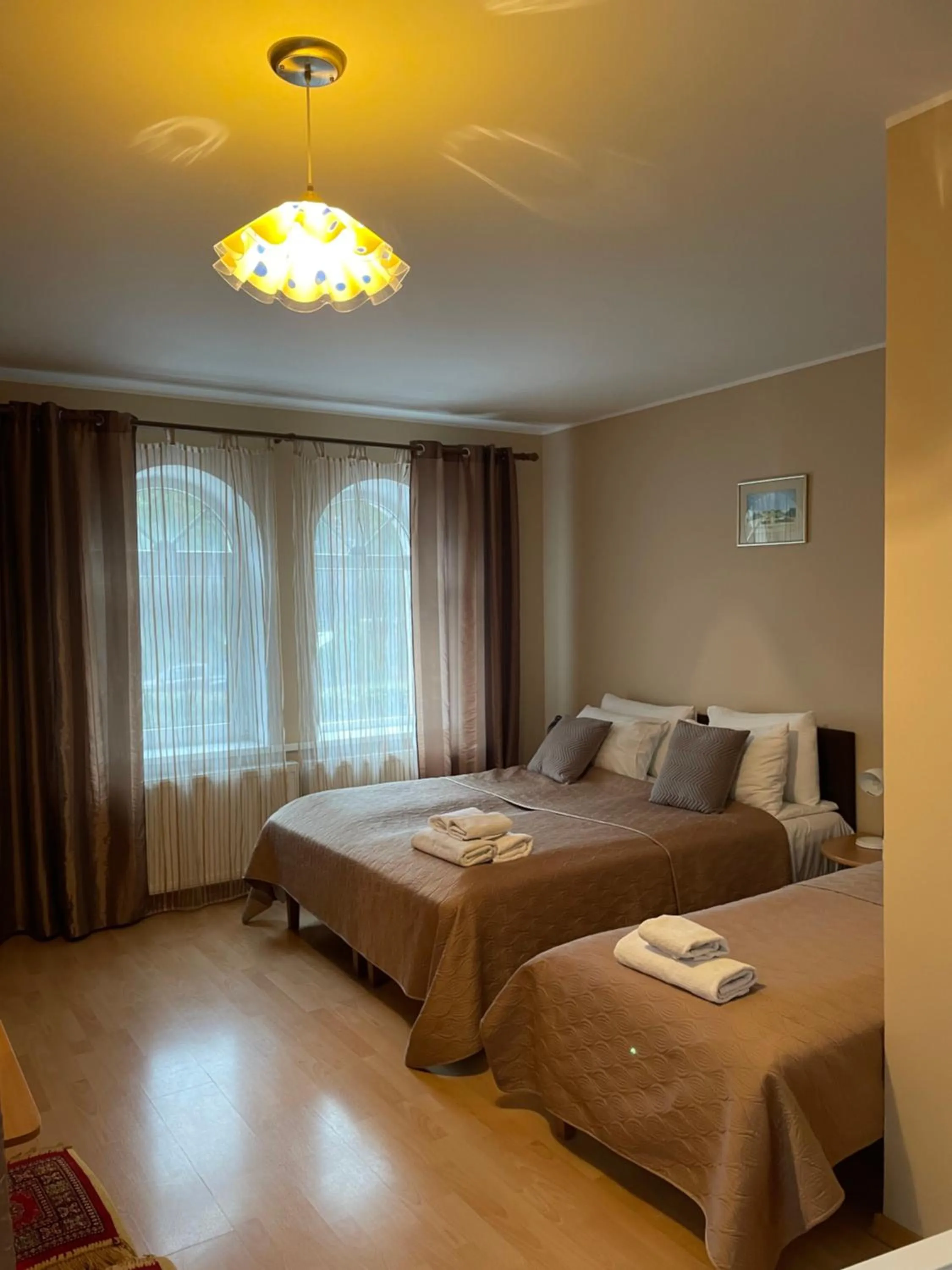 Bed in Hotel Jerevan