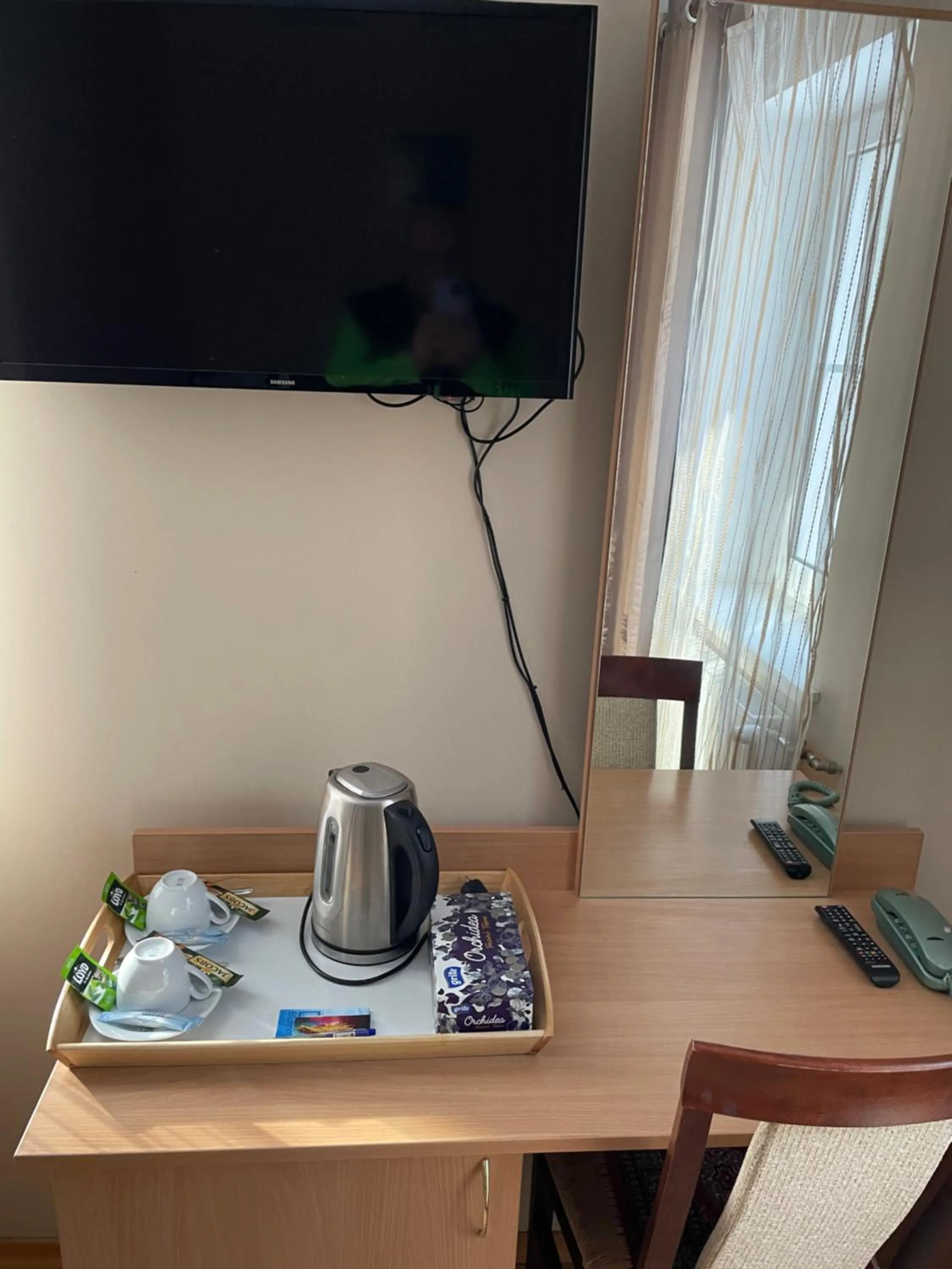 Coffee/tea facilities in Hotel Jerevan