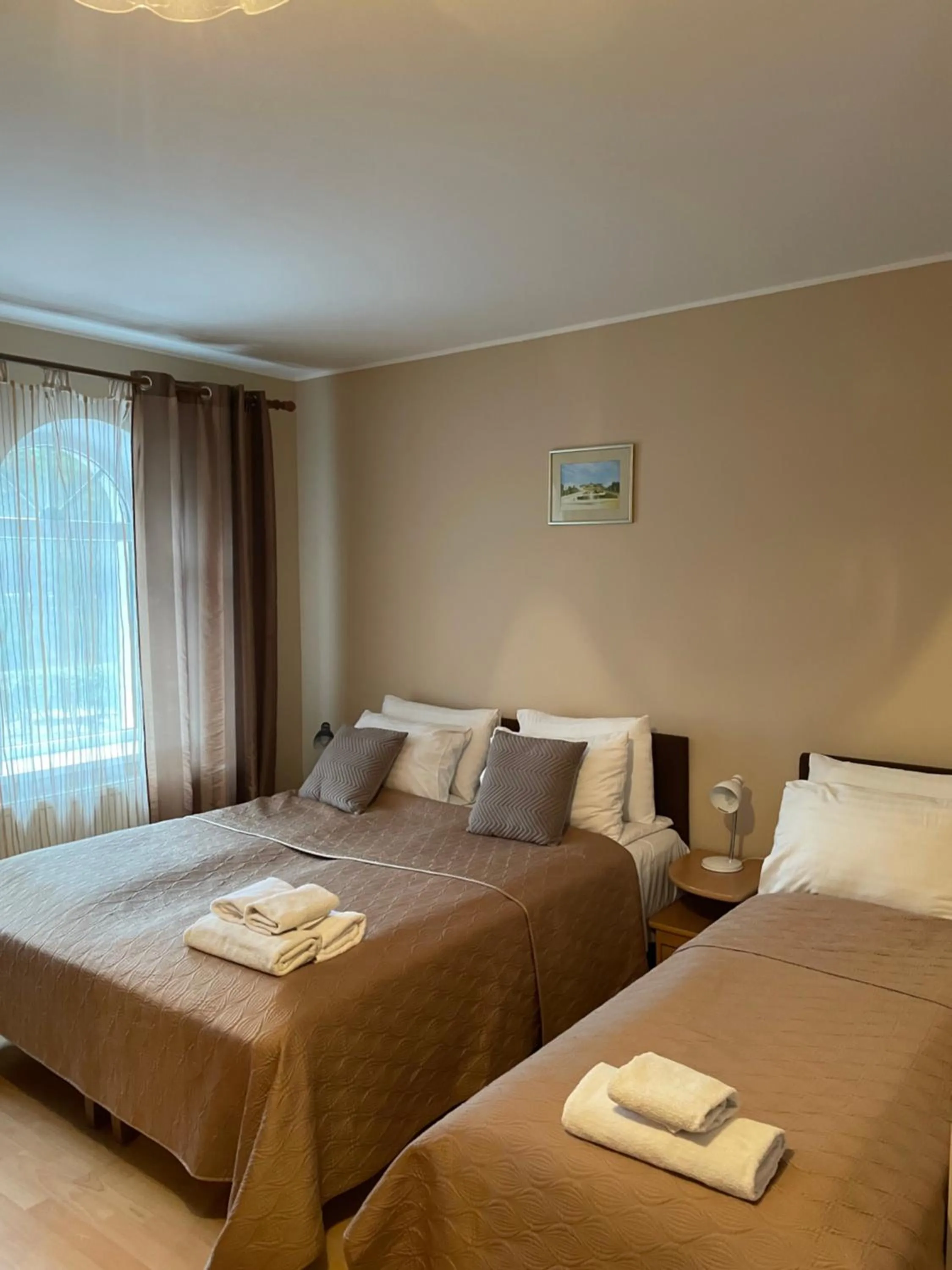 Bed in Hotel Jerevan