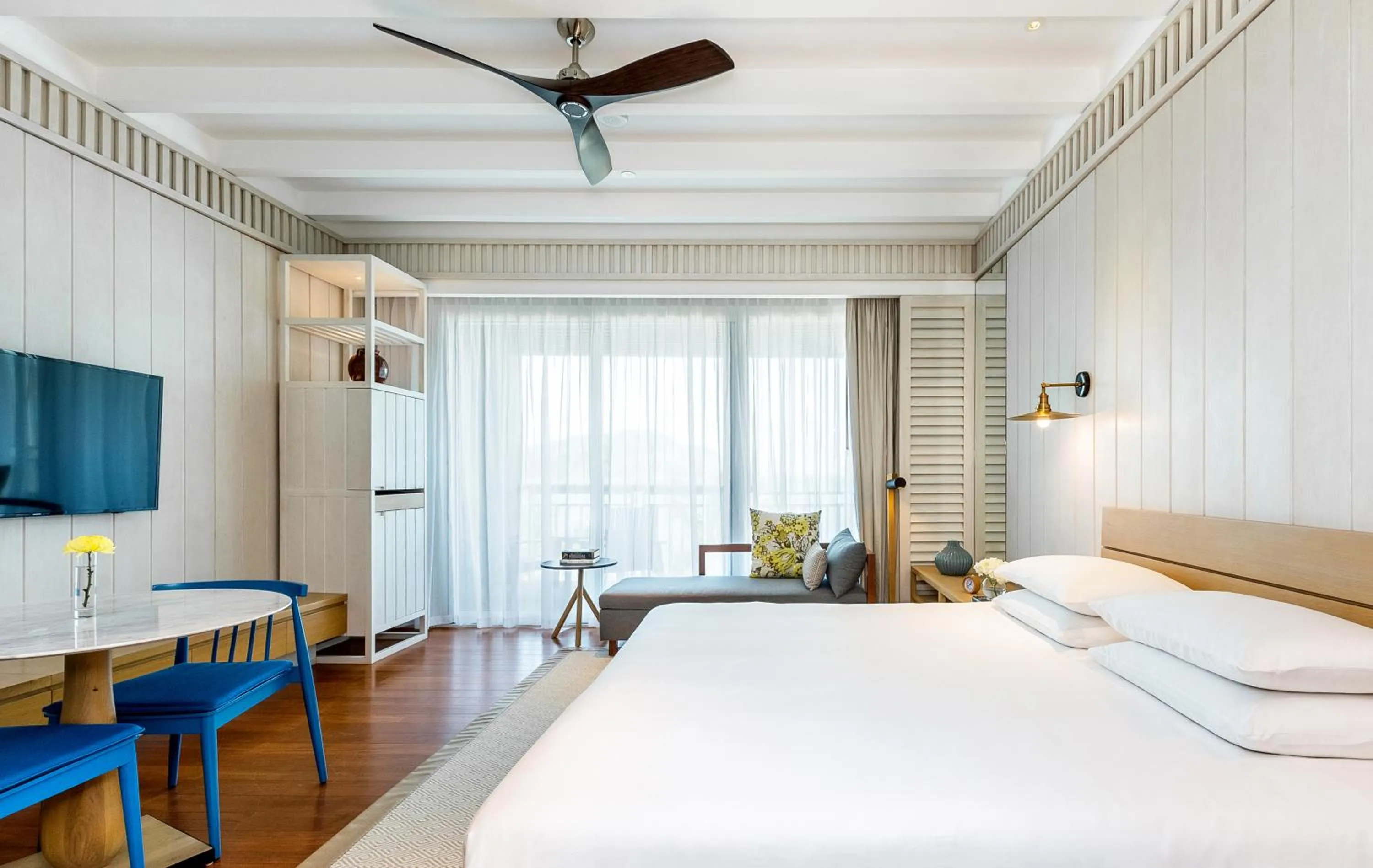 Bed in Park Hyatt St. Kitts