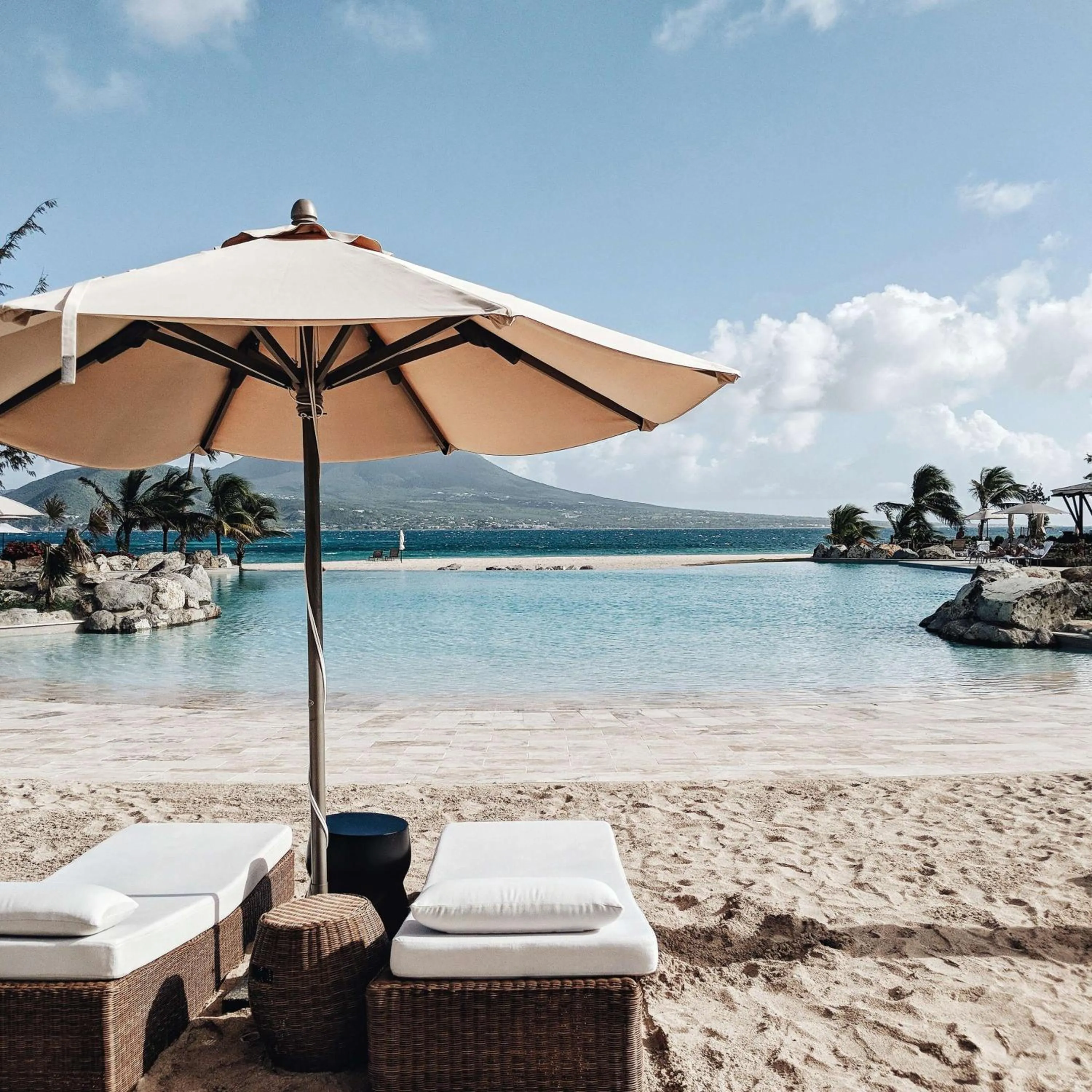 Beach in Park Hyatt St. Kitts