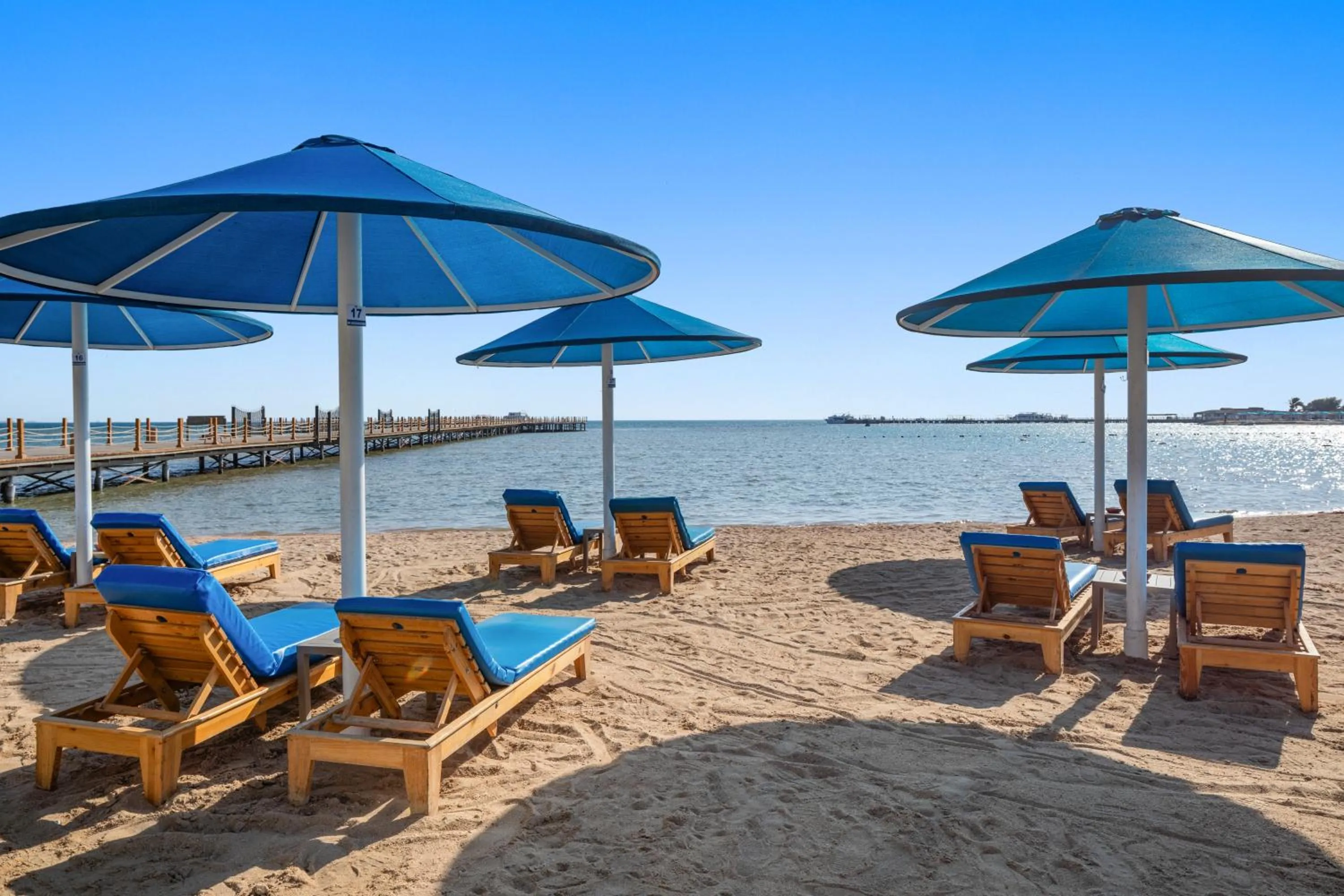 Sea view in Pickalbatros Dana Beach Resort - Aqua Park