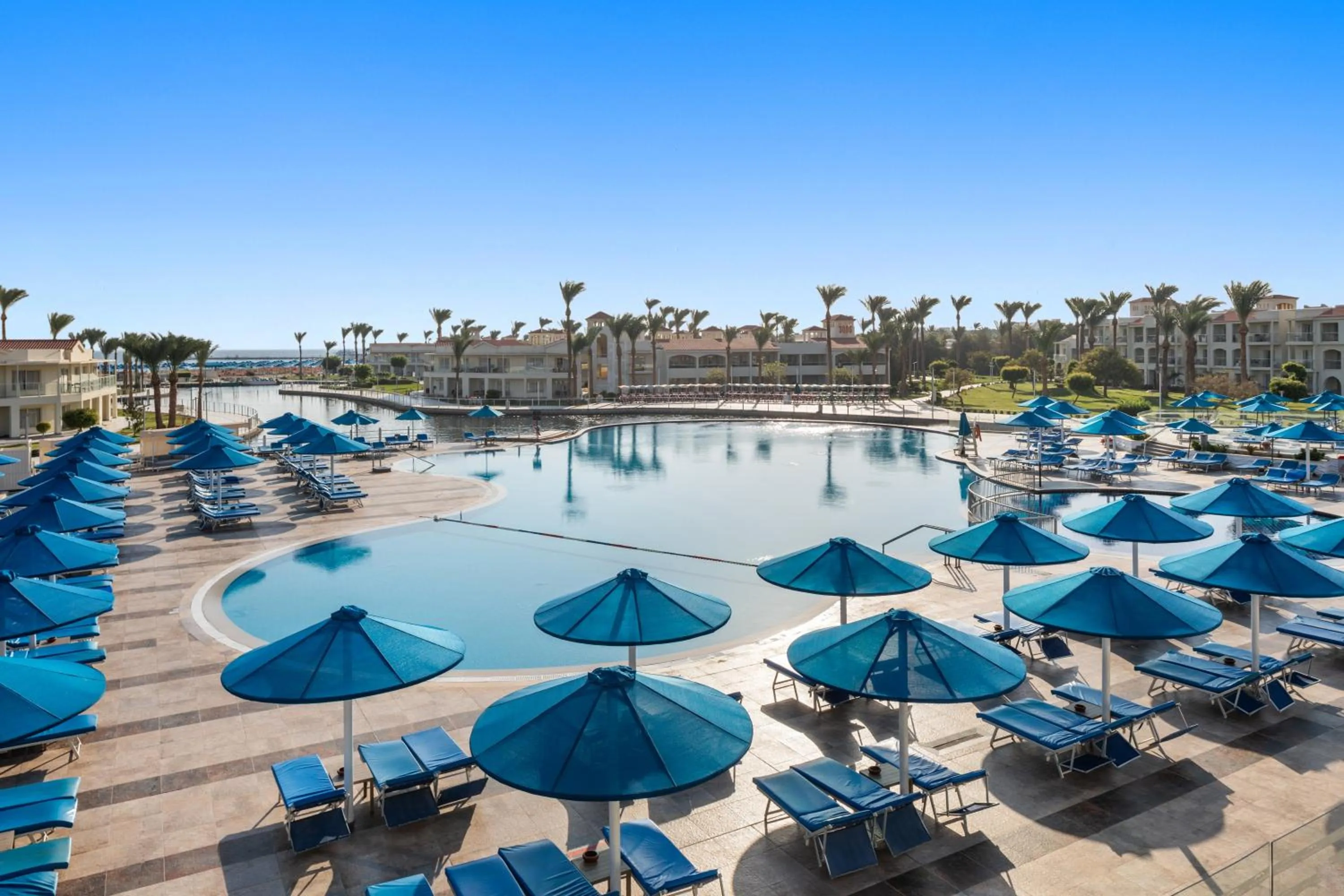 Swimming pool in Pickalbatros Dana Beach Resort - Aqua Park