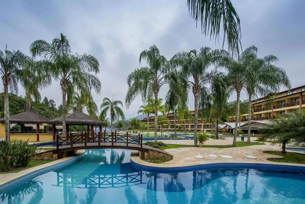 Swimming pool in Flat particular no Resort em Angra Dos Reis