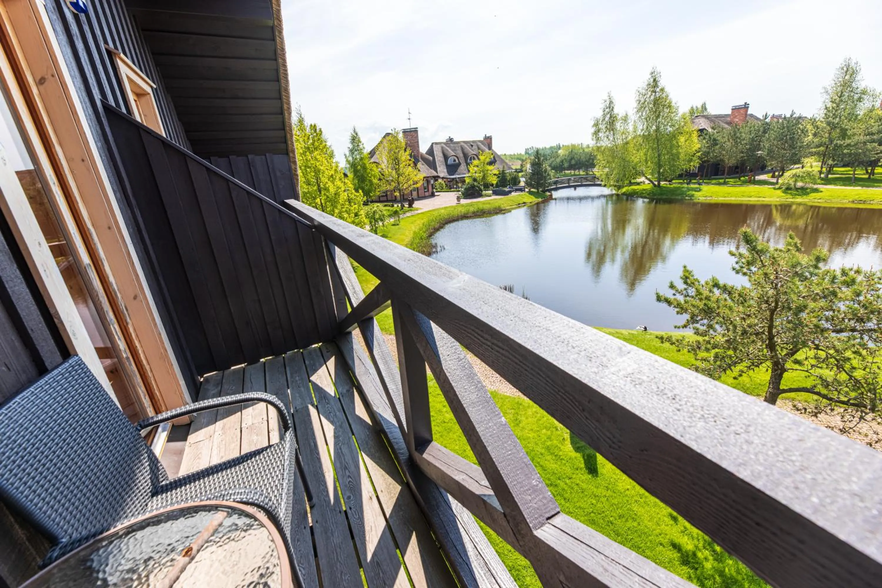 Balcony/Terrace in Pajūrio Sodyba