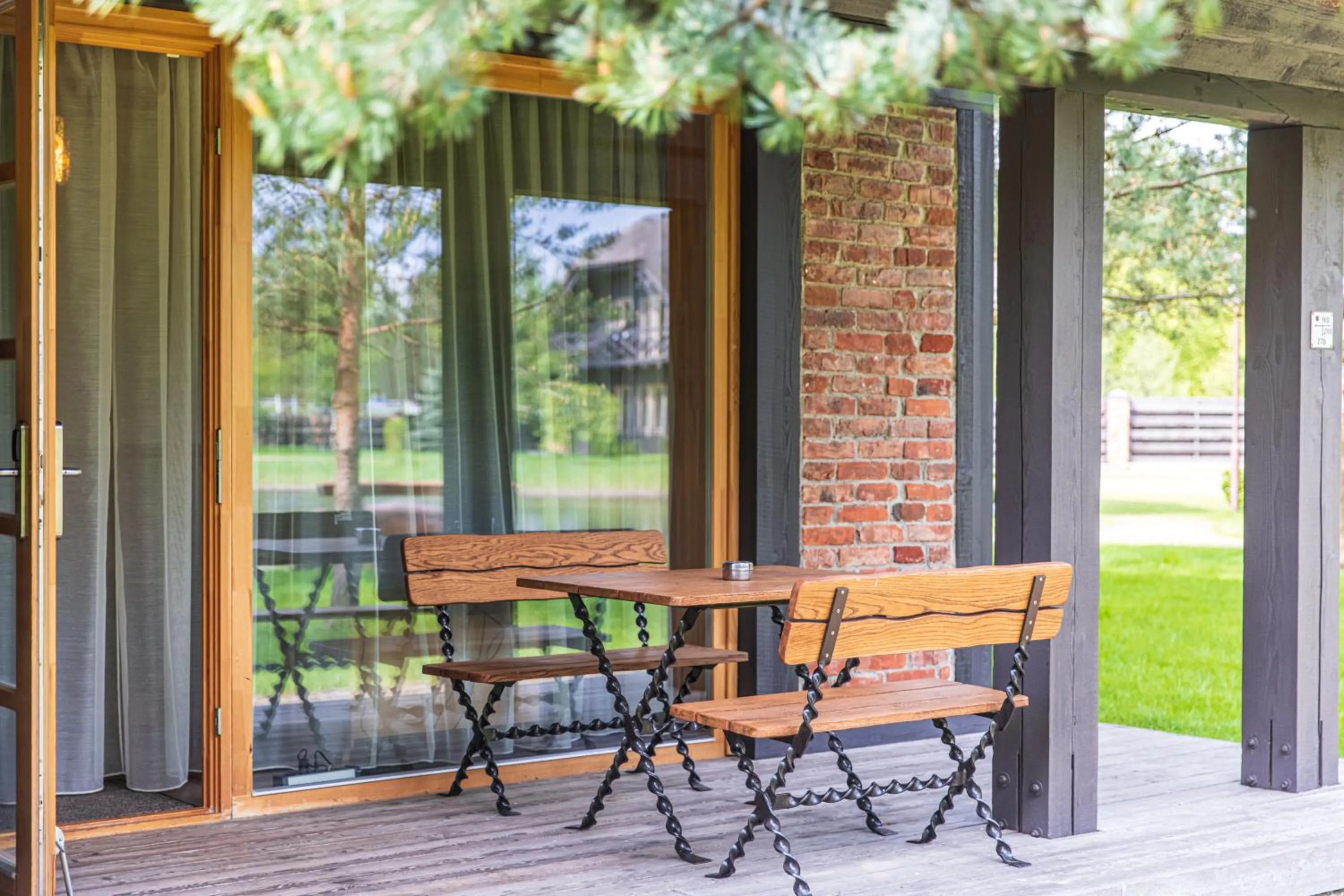 Patio in Pajūrio Sodyba