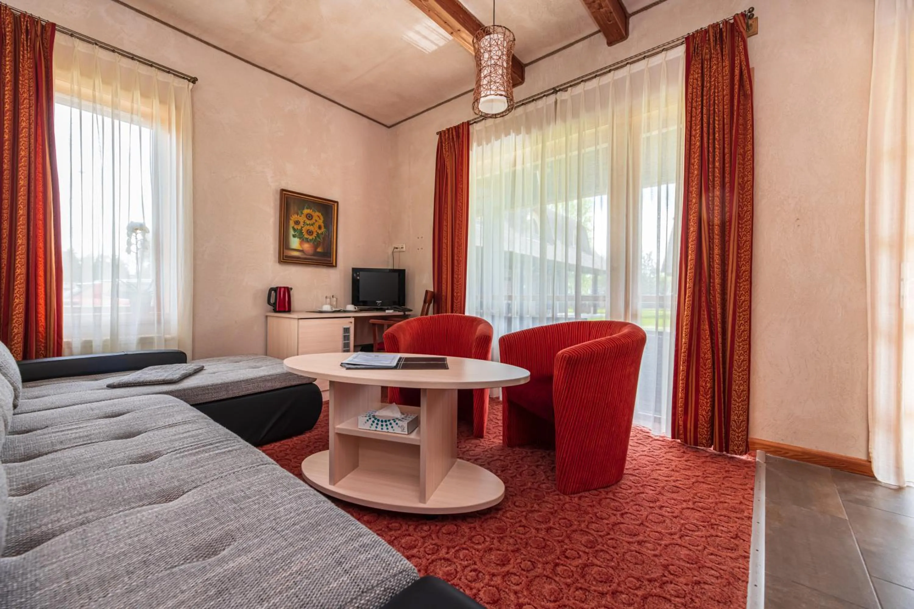 Living room in Pajūrio Sodyba
