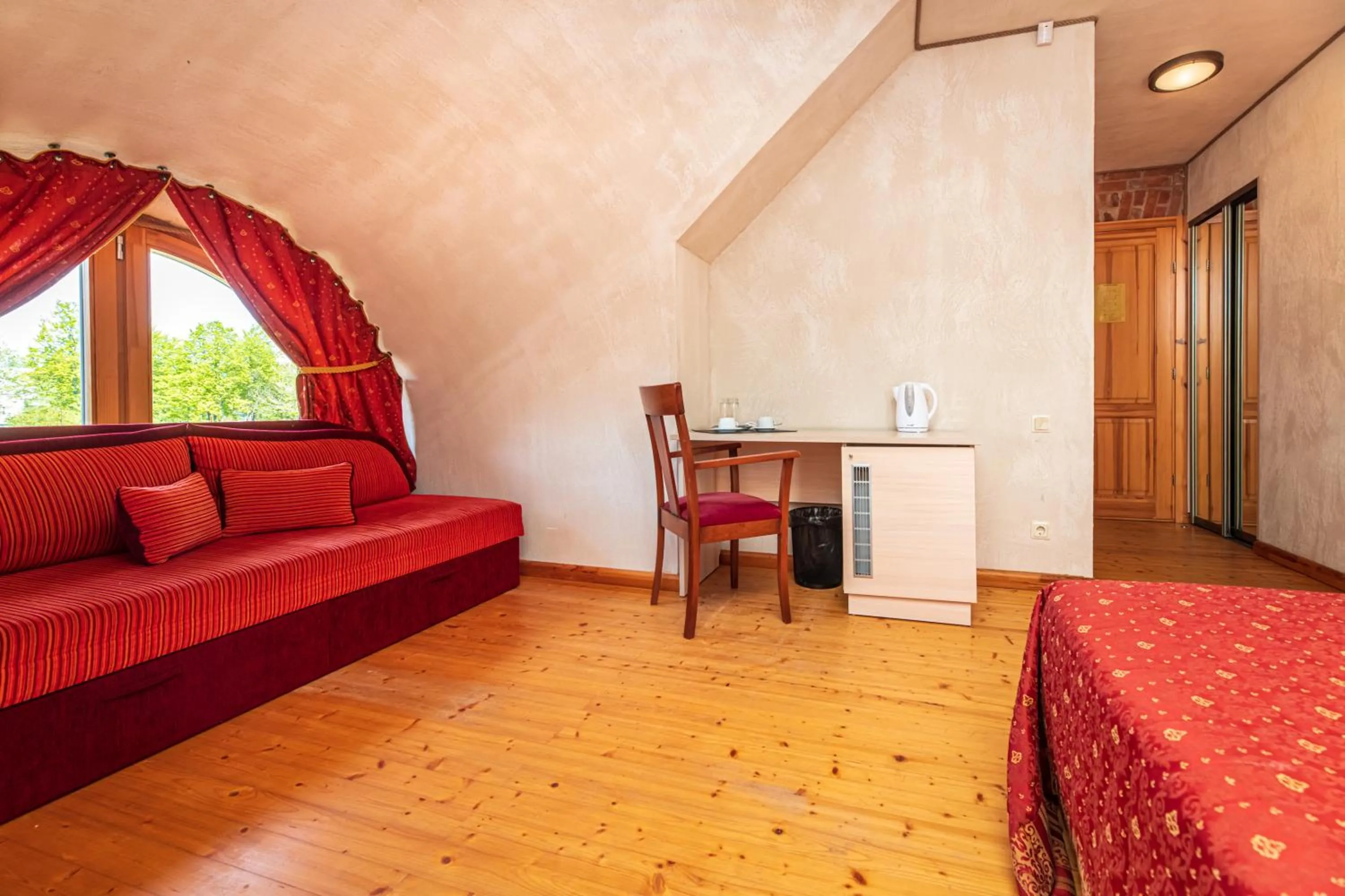 Living room, Bed in Pajūrio Sodyba