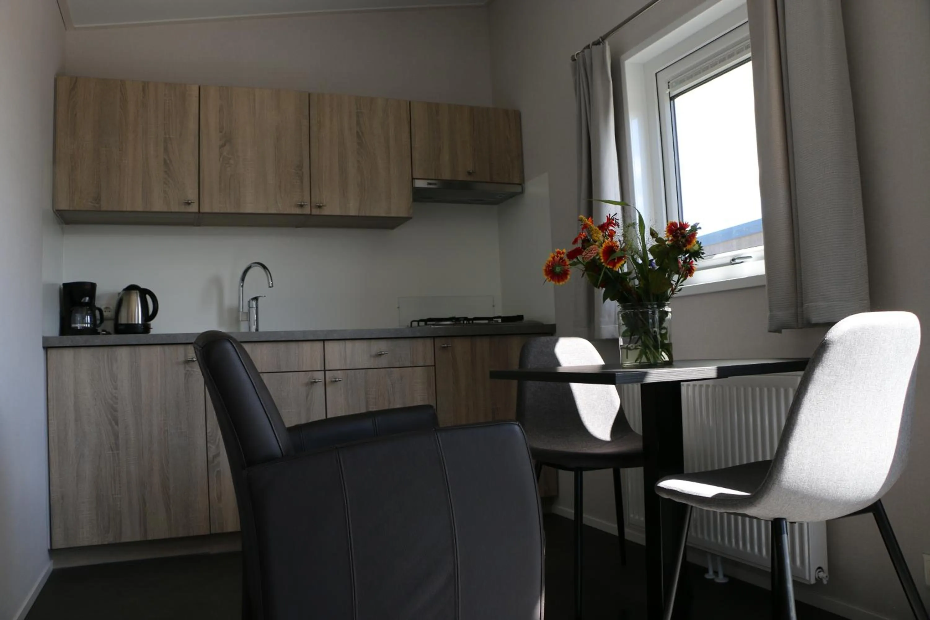 Decorative detail in Hotel Chalets Middelburg