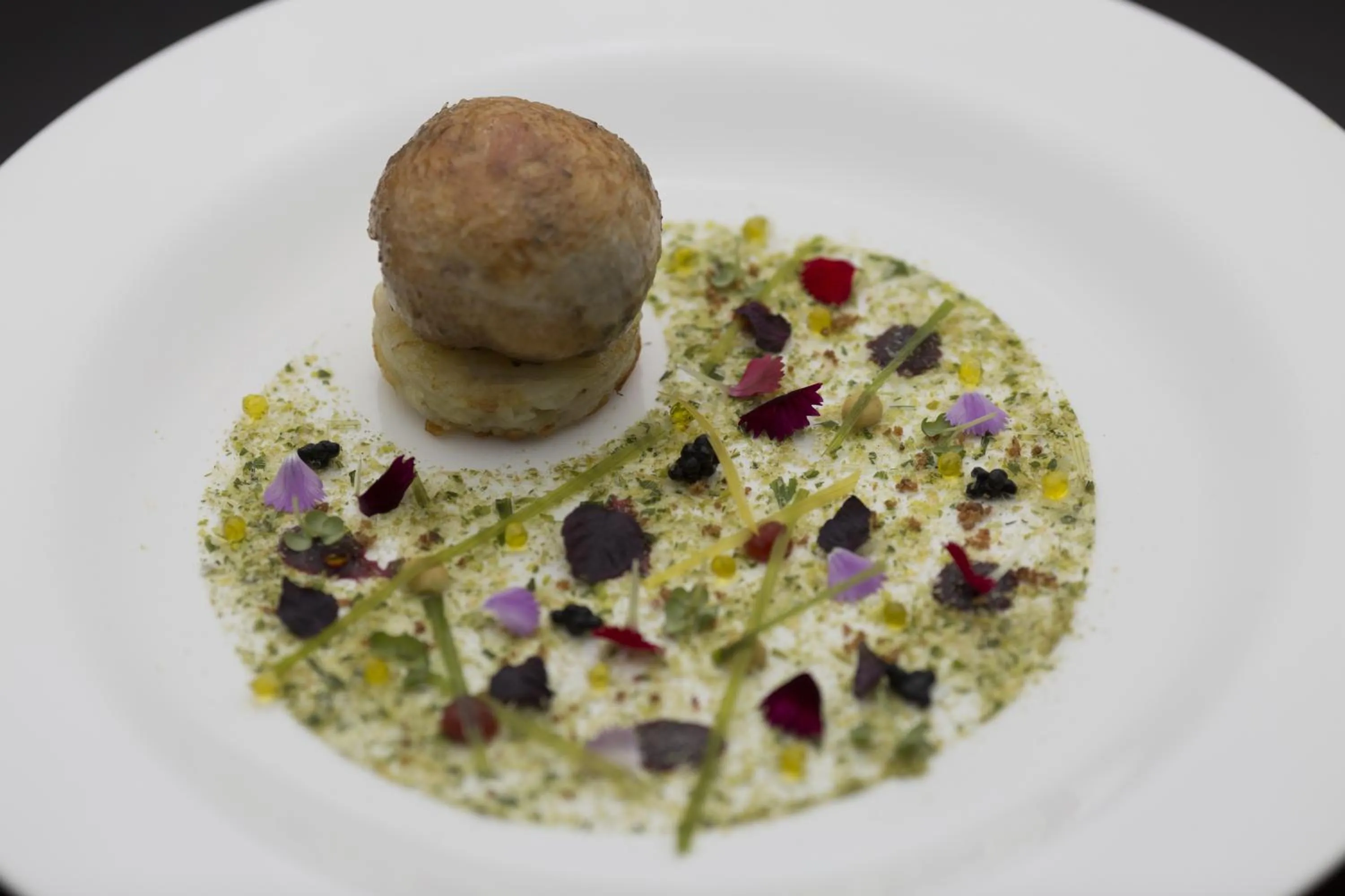 Food close-up in Villa Cora