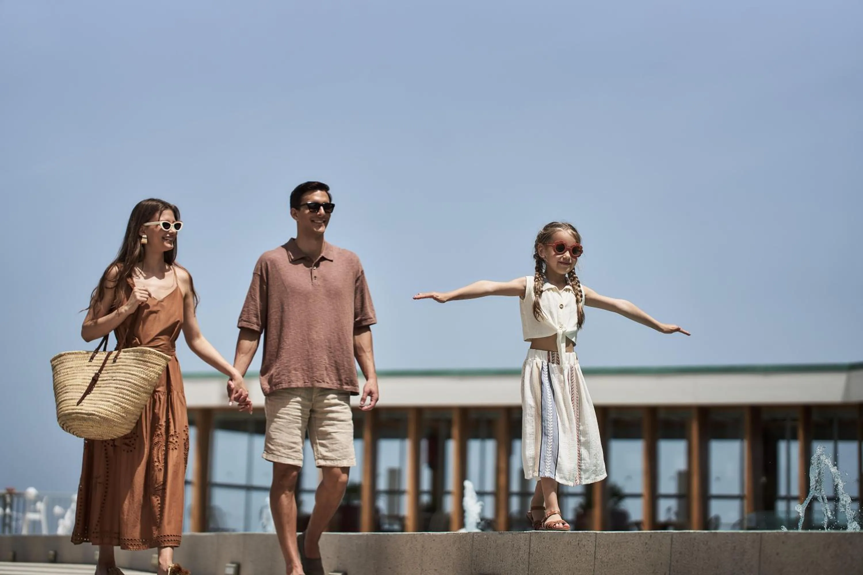 People in Arina Beach Resort