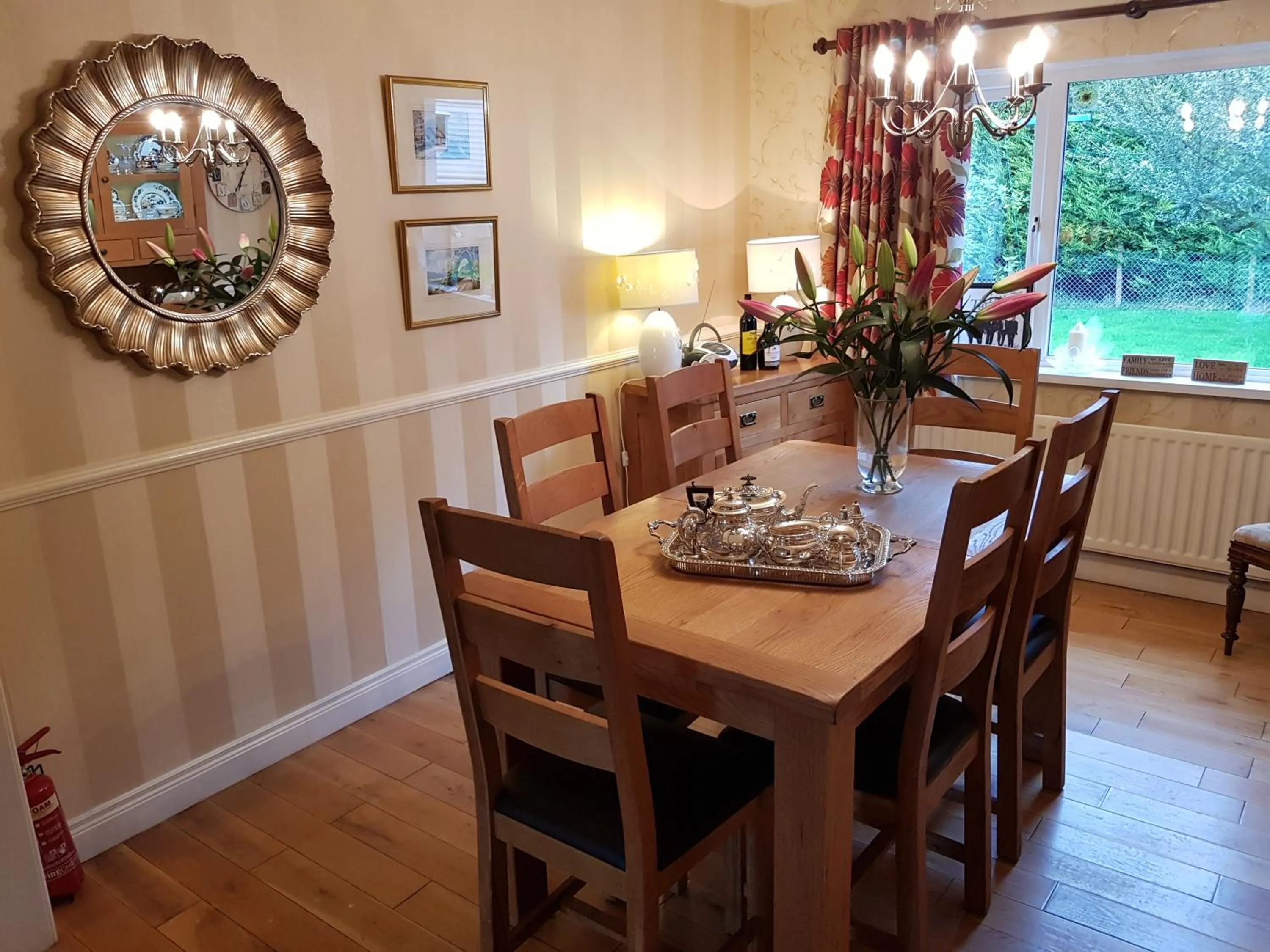 Dining area in Meadow View B&B