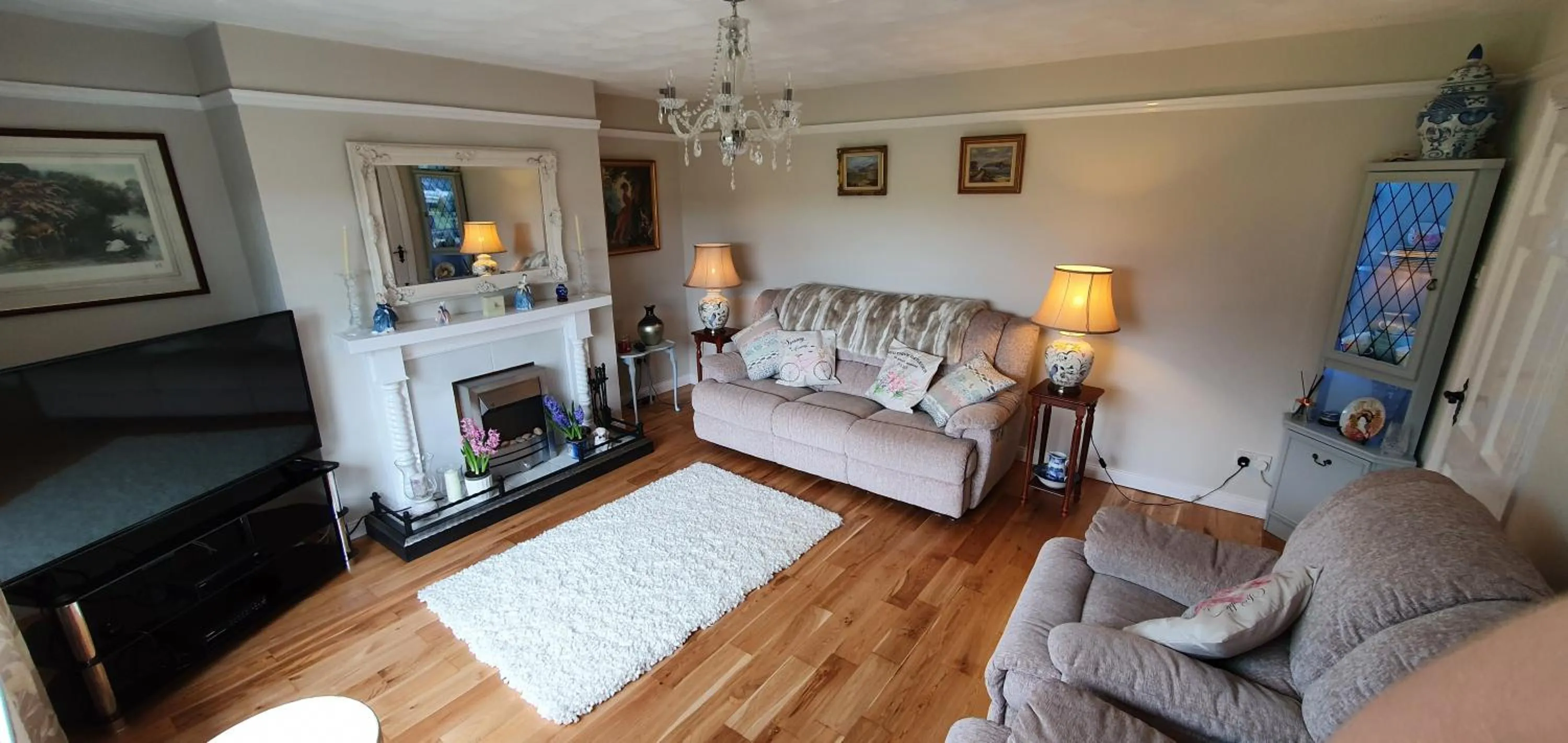 Seating area in Meadow View B&B