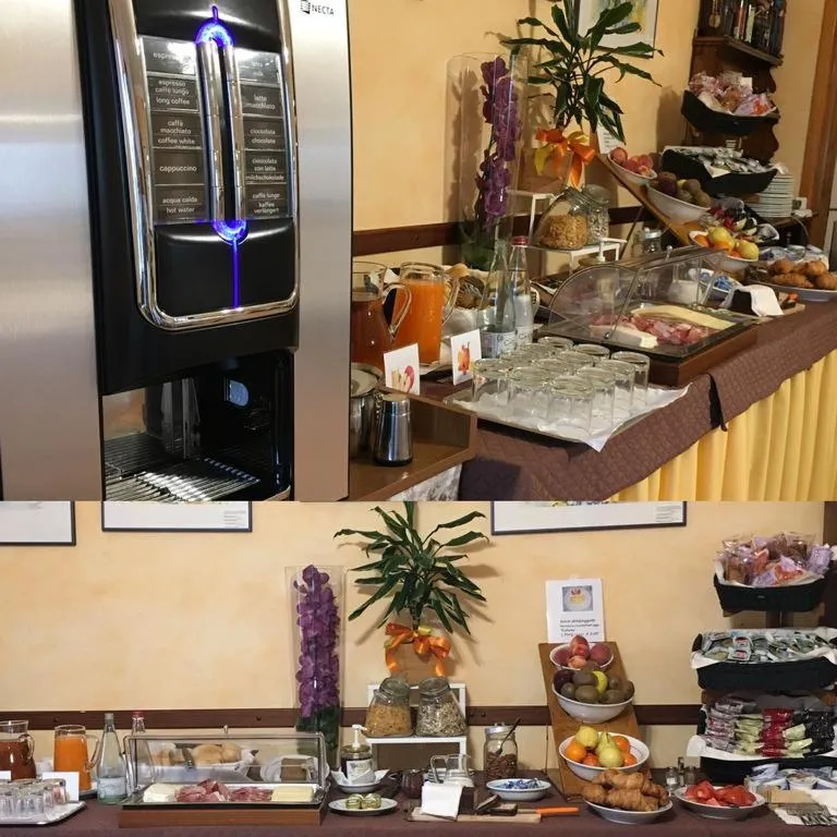 Buffet breakfast in Belvedere Hotel & Villa