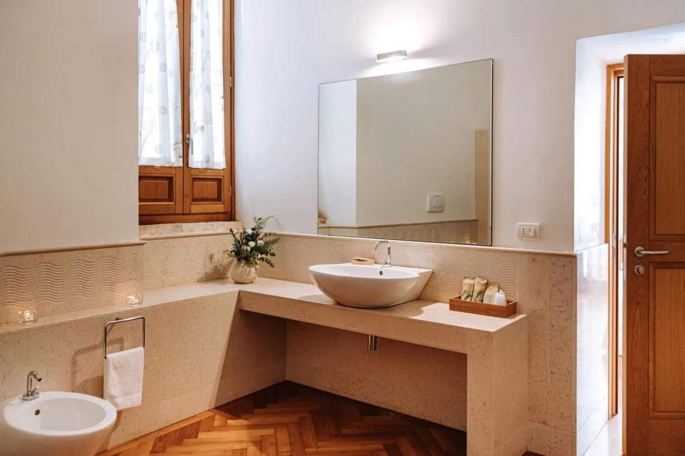 Toilet in Santa Rosa Relais