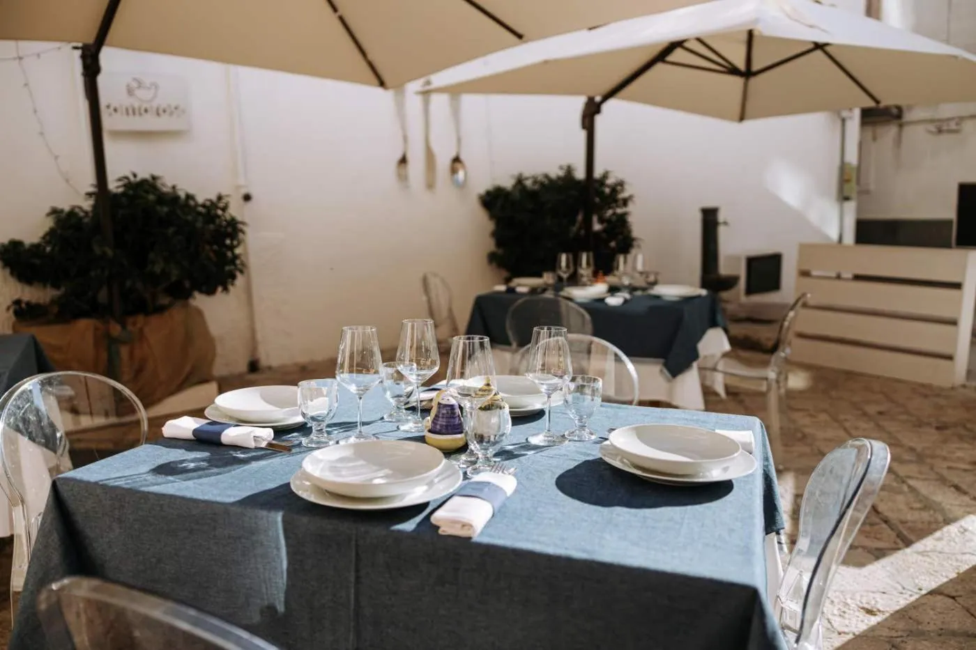 Restaurant/places to eat in Santa Rosa Relais