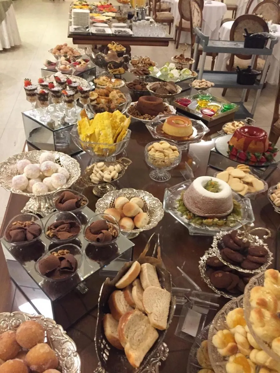 Buffet breakfast in Golden Lis Hotel Boutique