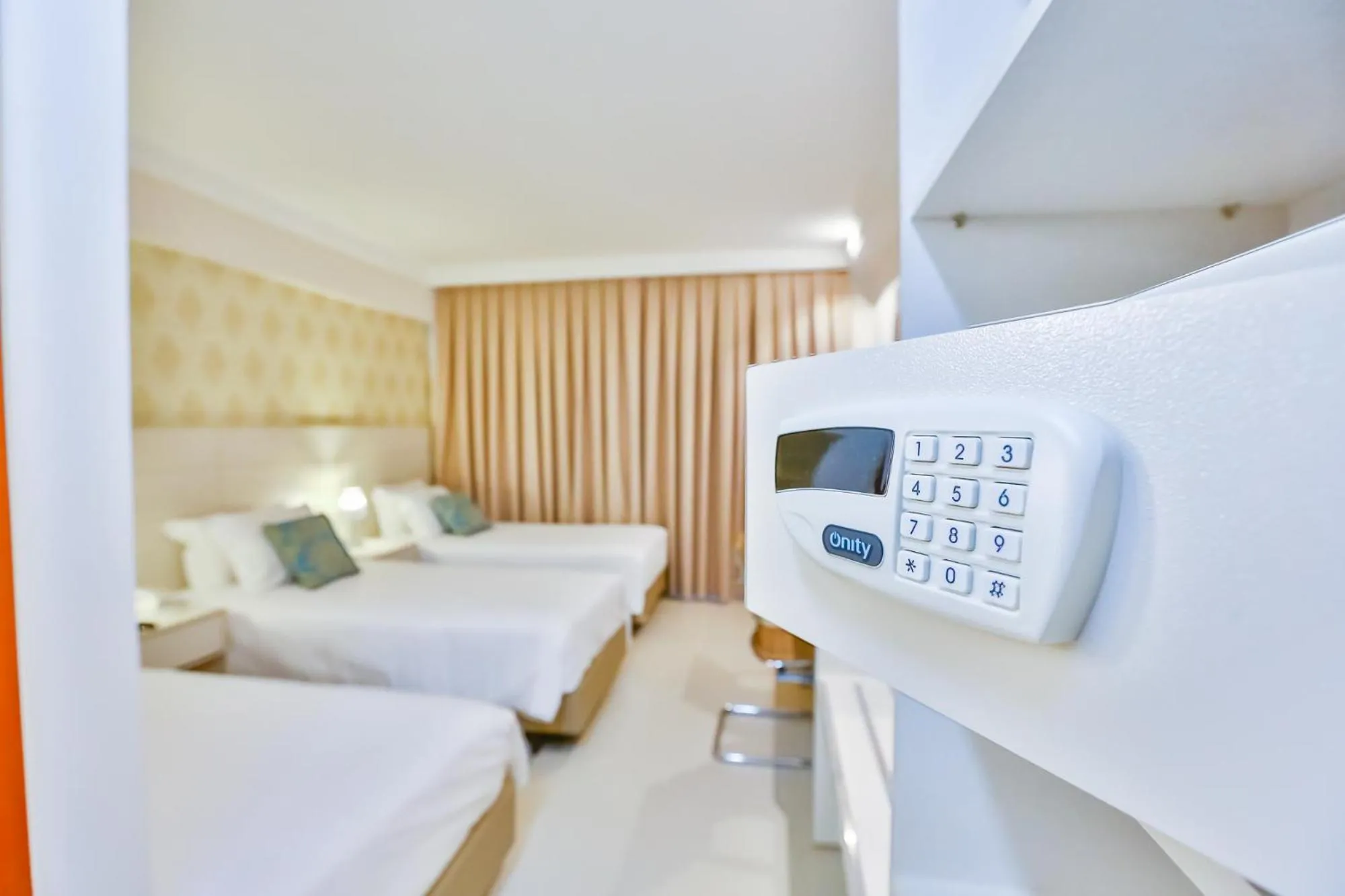 Bed in Golden Lis Hotel Boutique