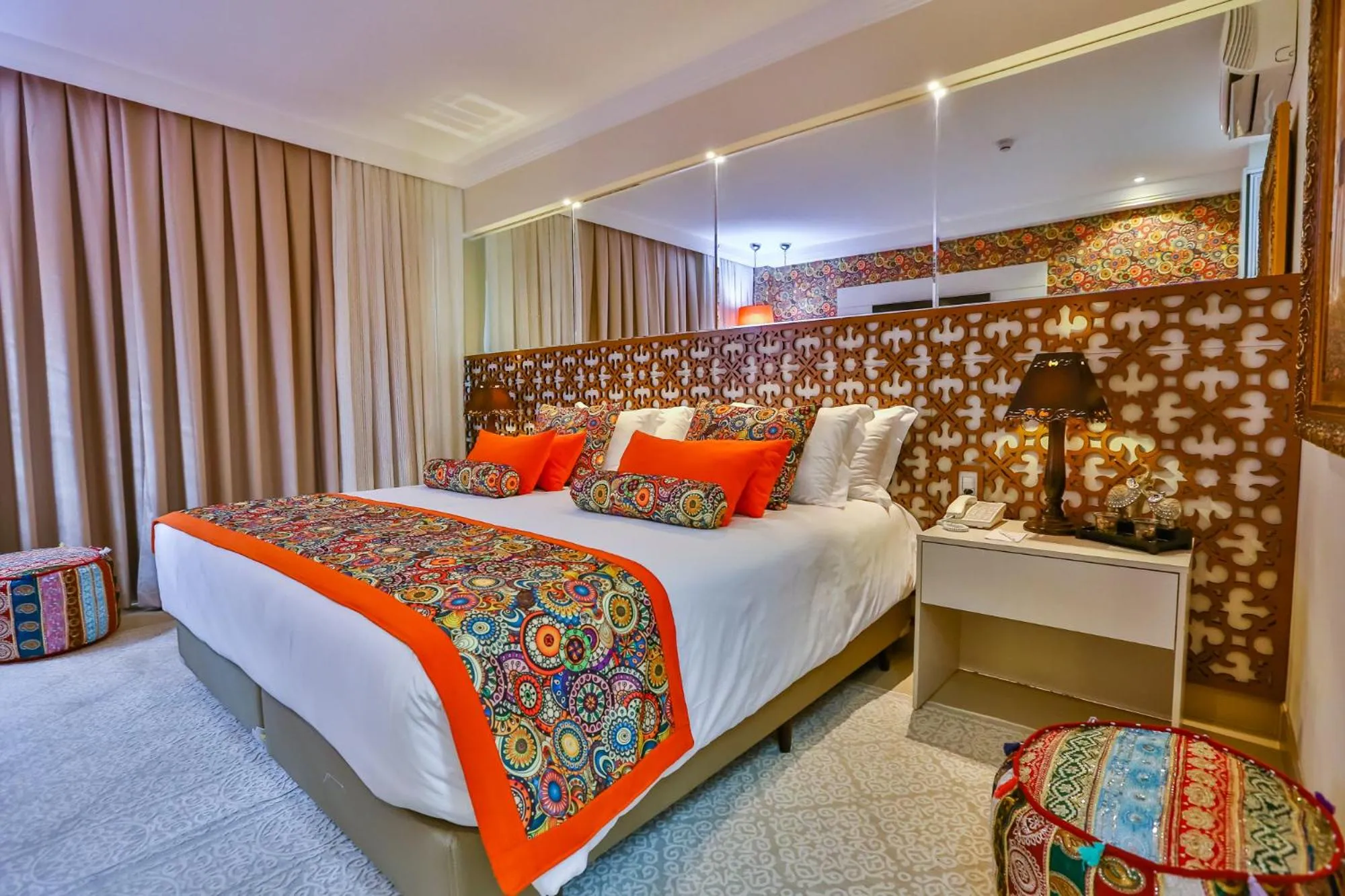 Bed in Golden Lis Hotel Boutique