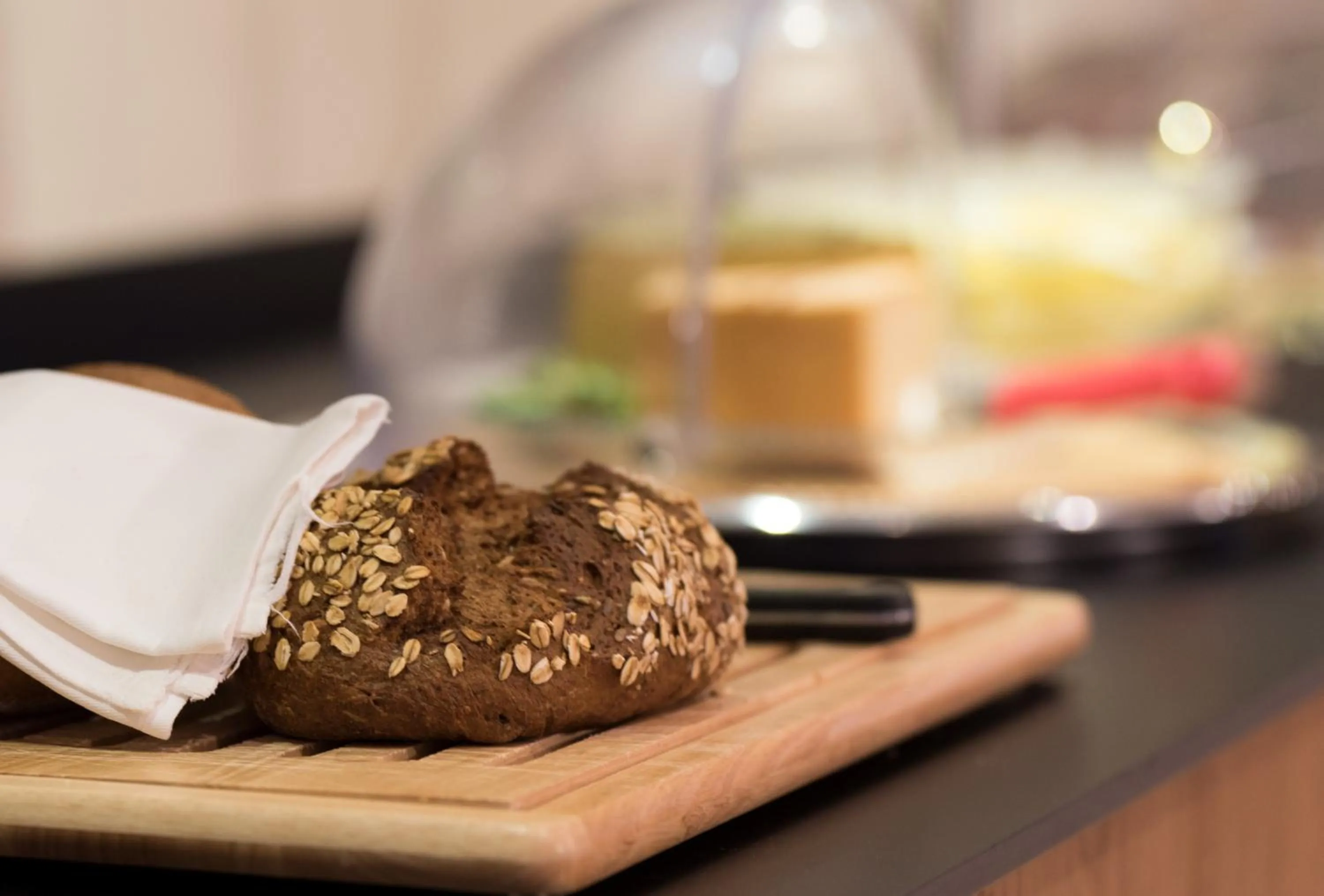 Buffet breakfast in Hotel Waldcafe