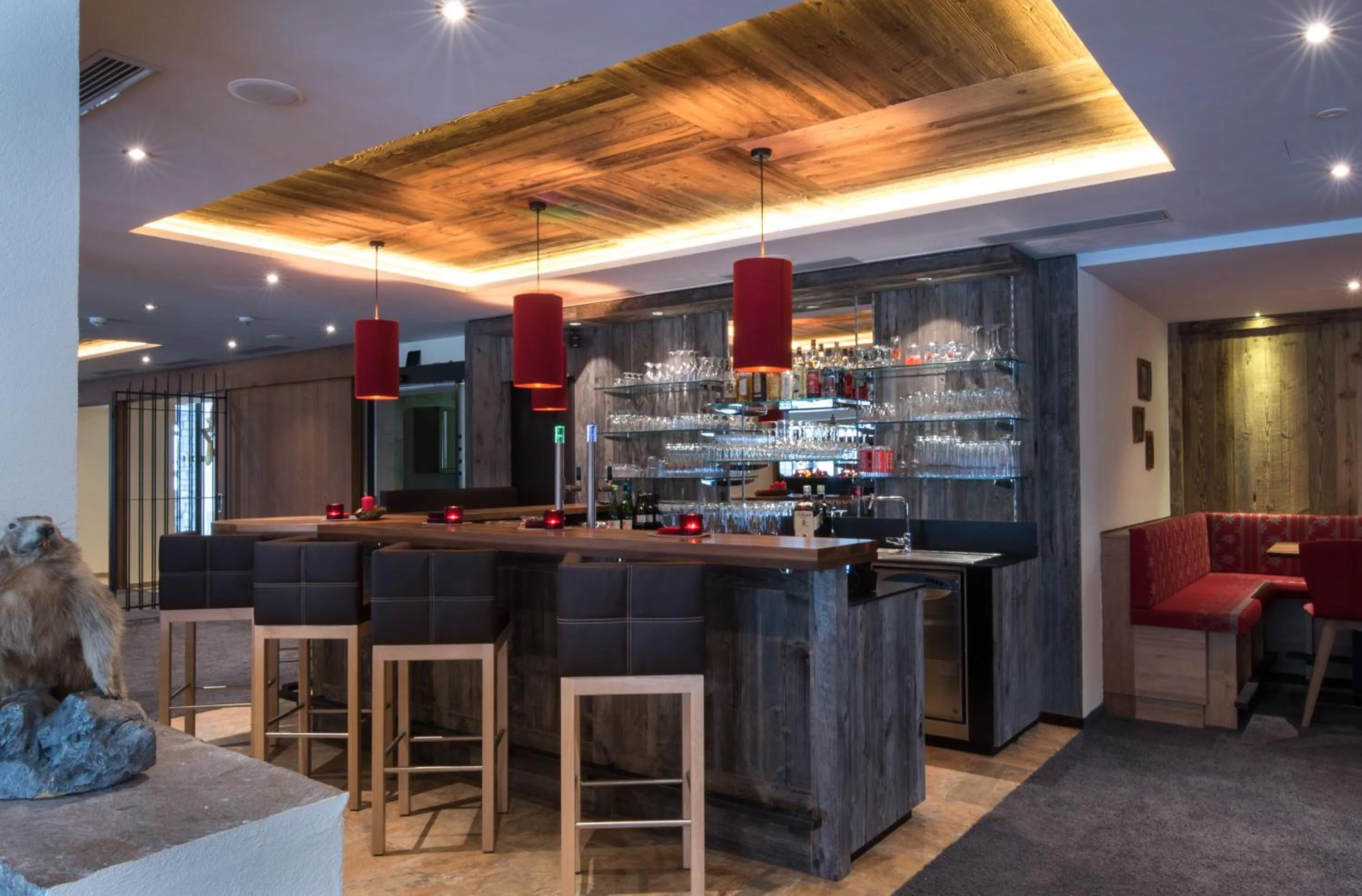 Lounge or bar in Hotel Waldcafe