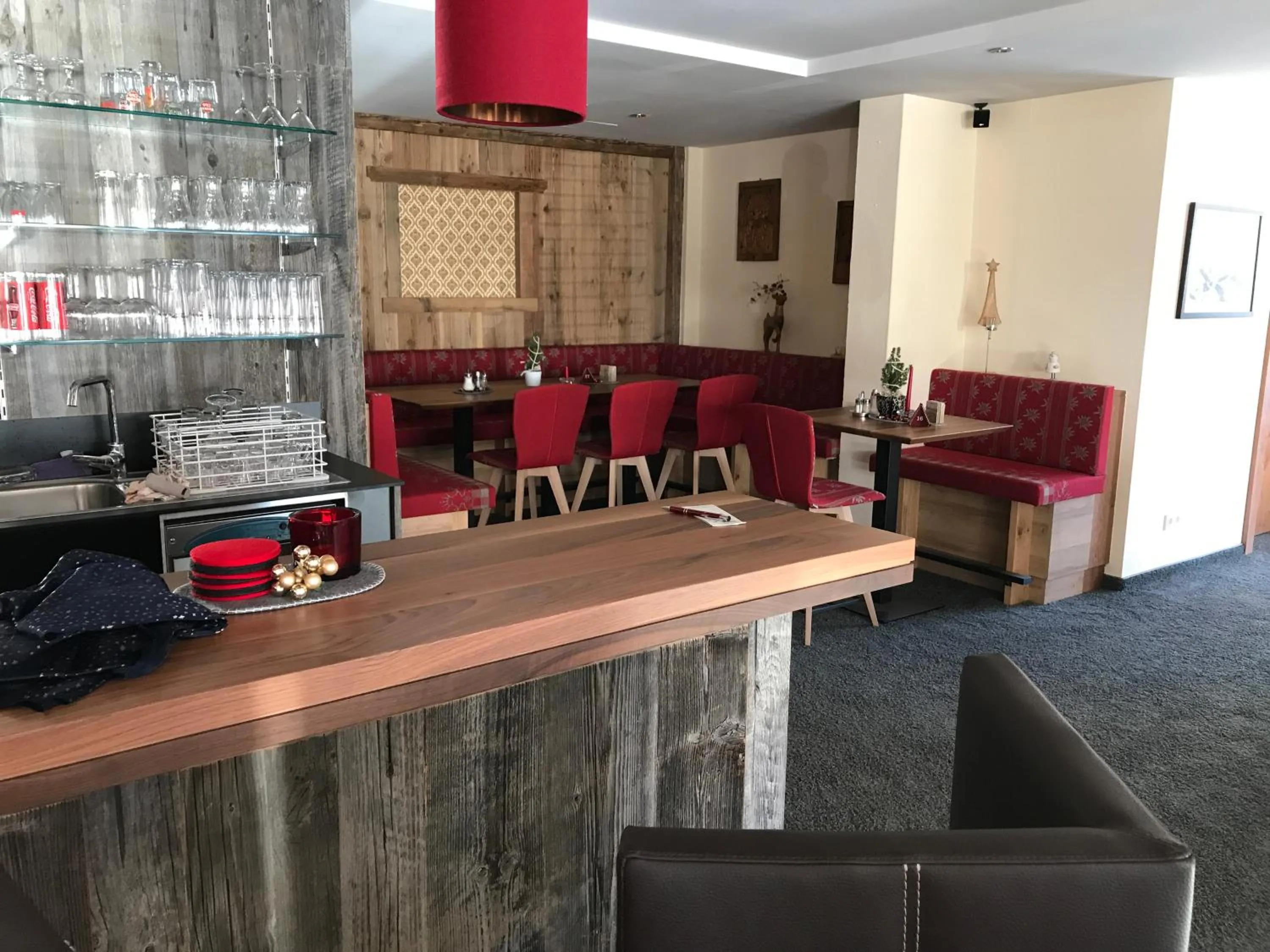 Lounge or bar in Hotel Waldcafe