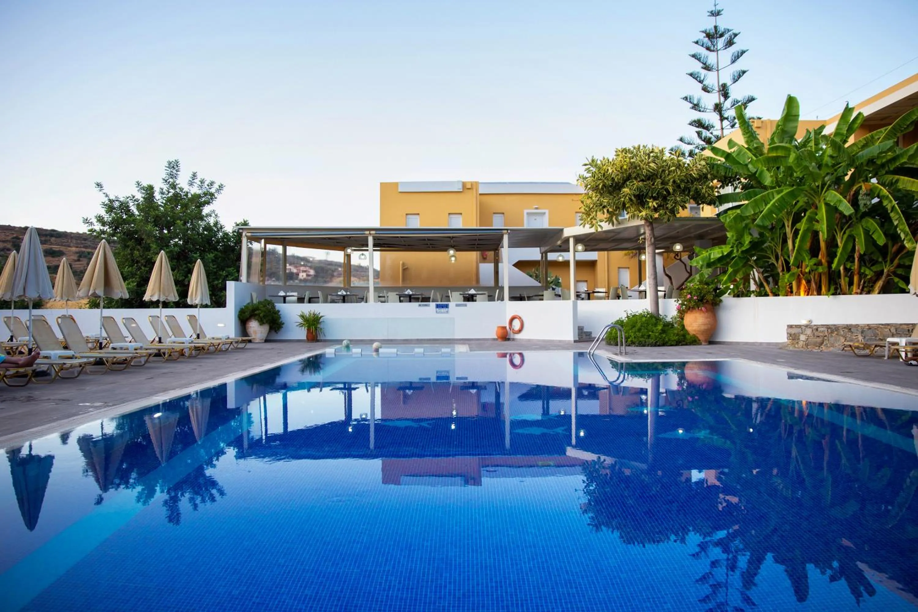 Swimming pool in Xidas Garden