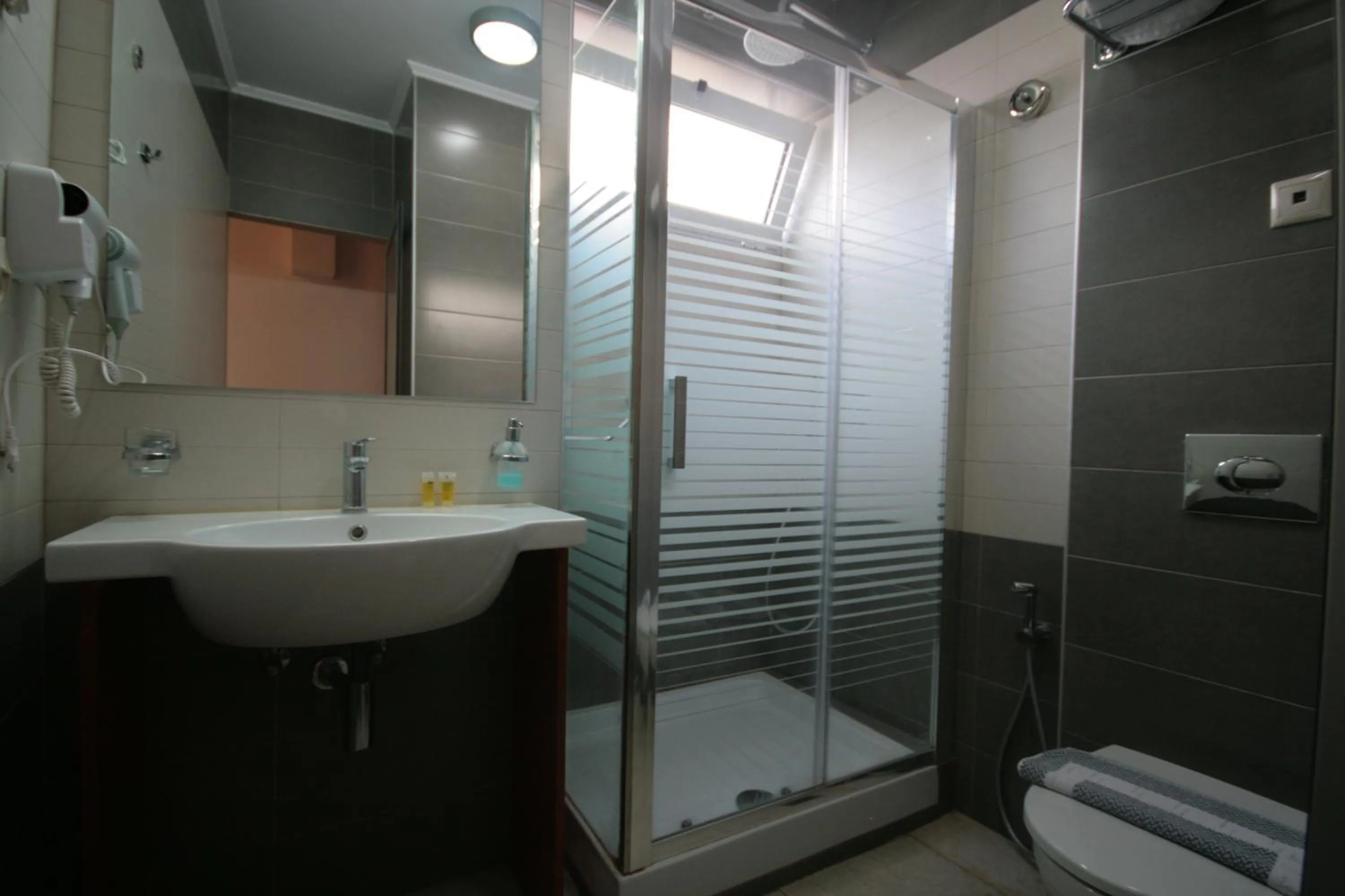 Shower in Liberty Hotel