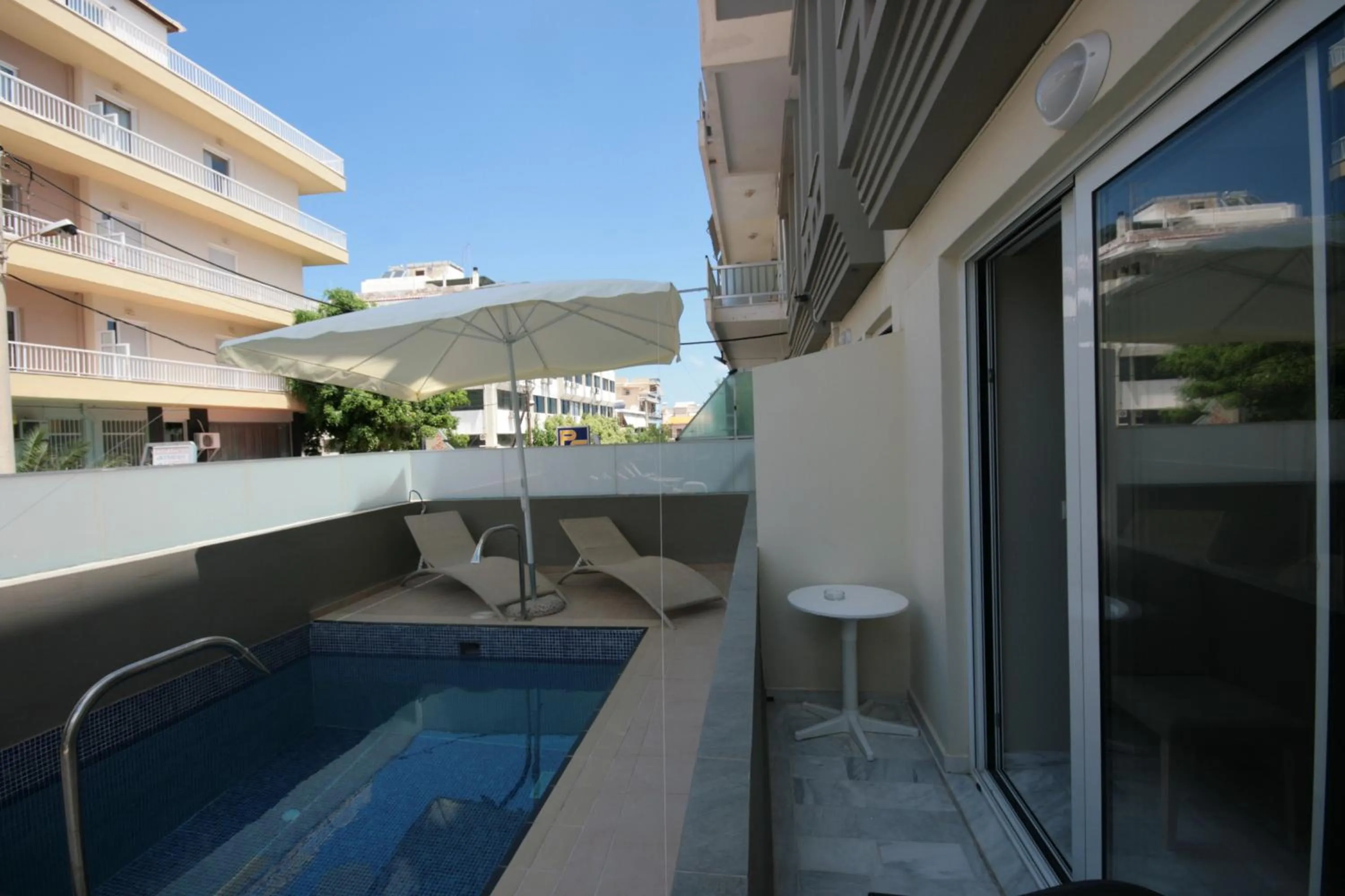 Swimming pool in Liberty Hotel