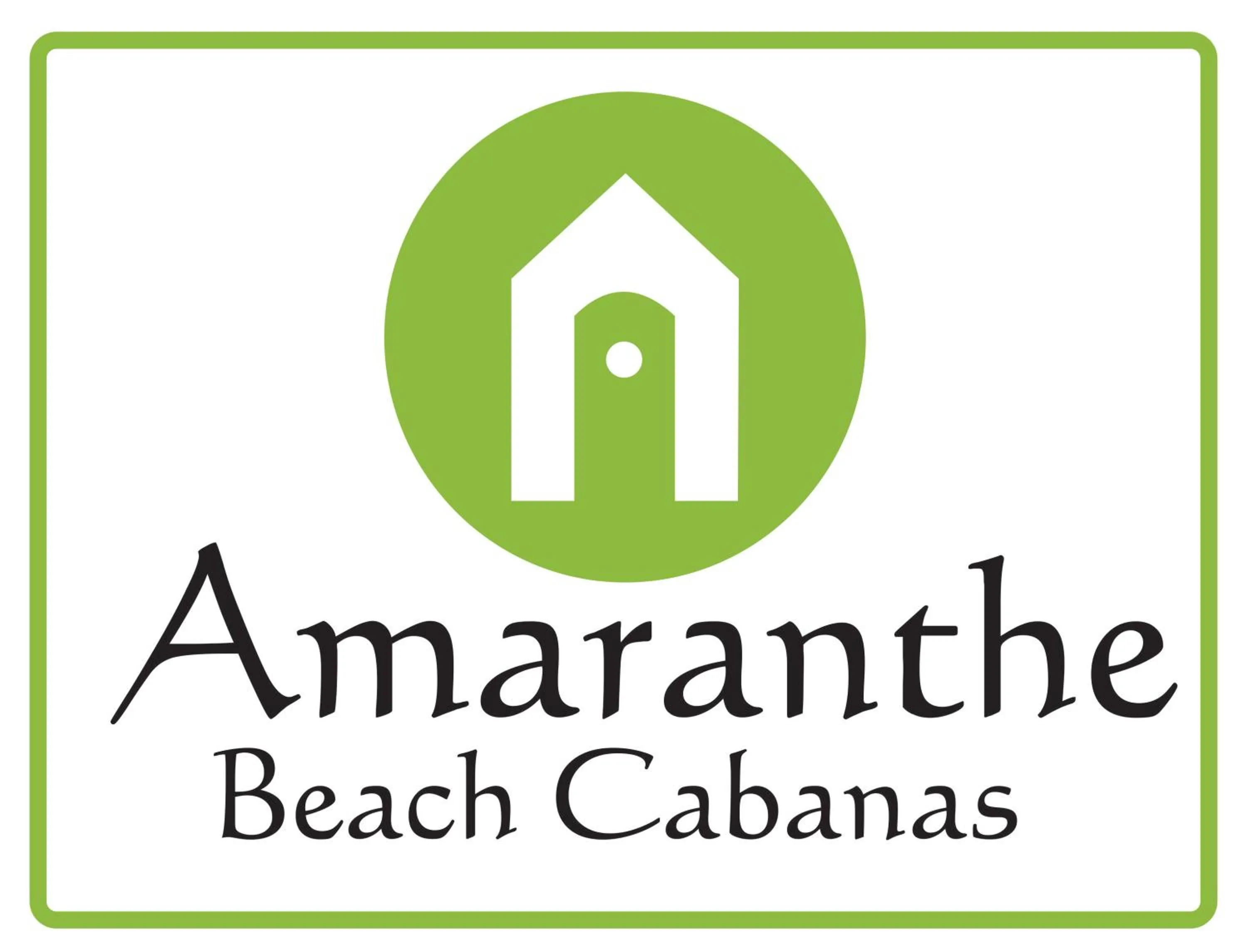 Property logo or sign in Amaranthe Beach Cabanas