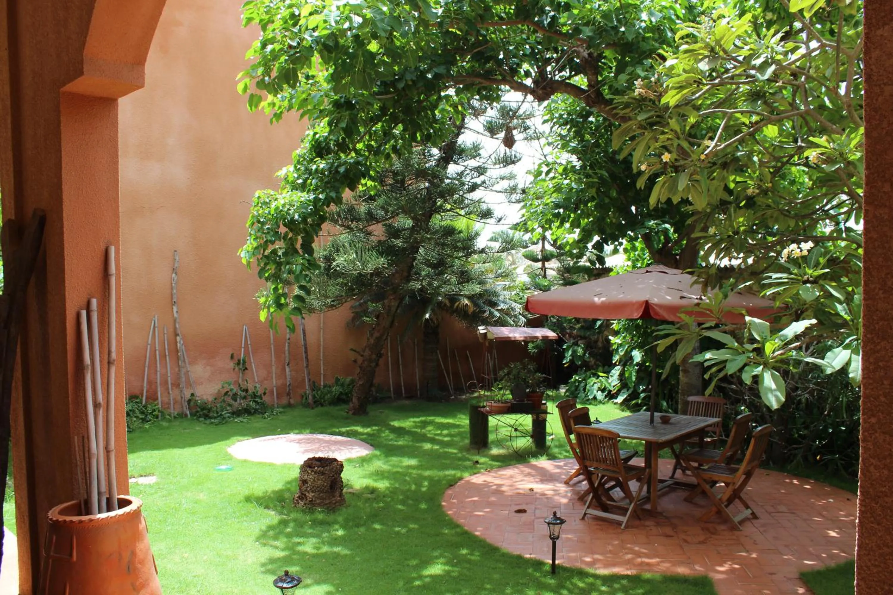 Garden in Nyéléni maison sahel