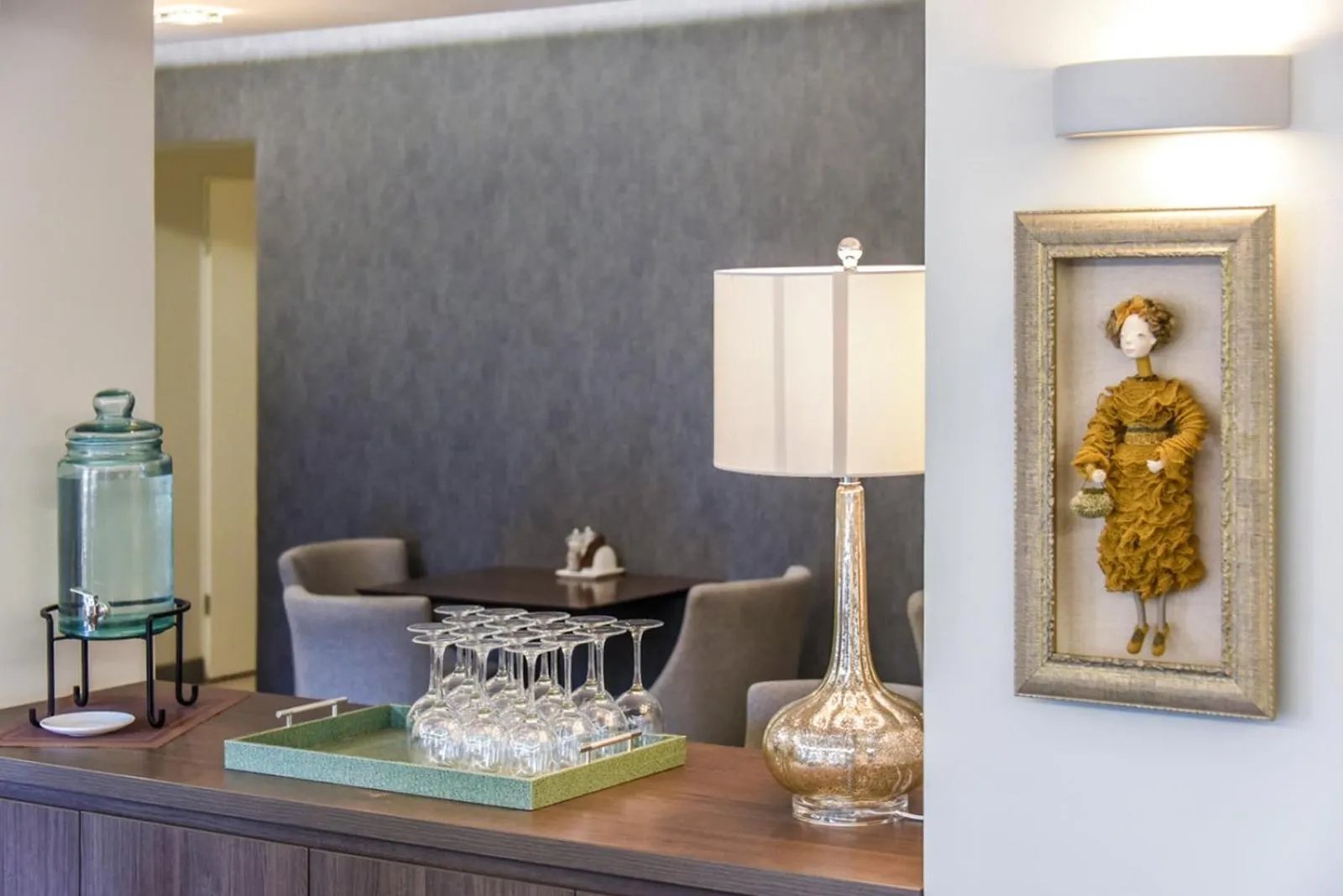 Decorative detail in Muza Hotel