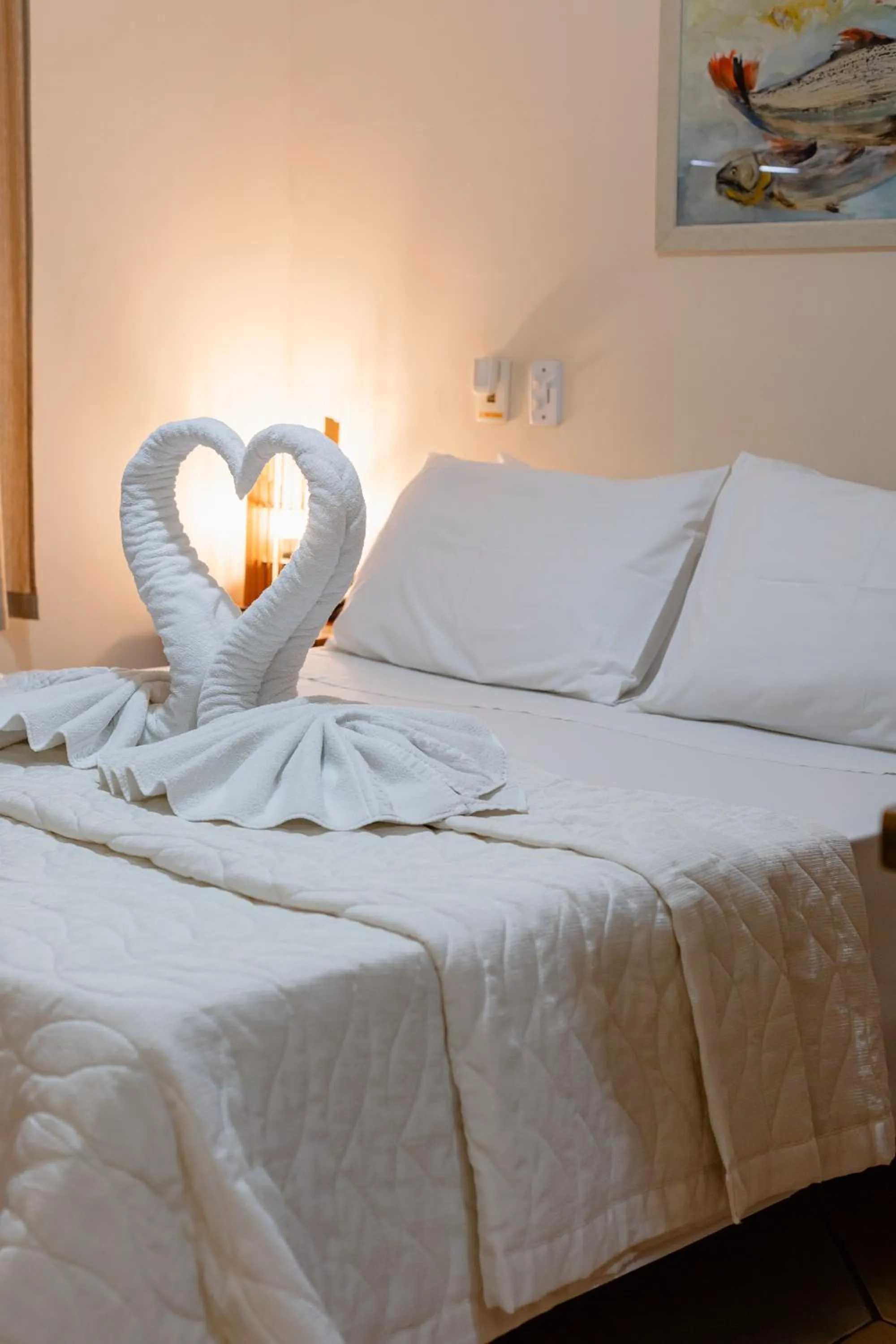 Bed in Hotel Pirá Miúna