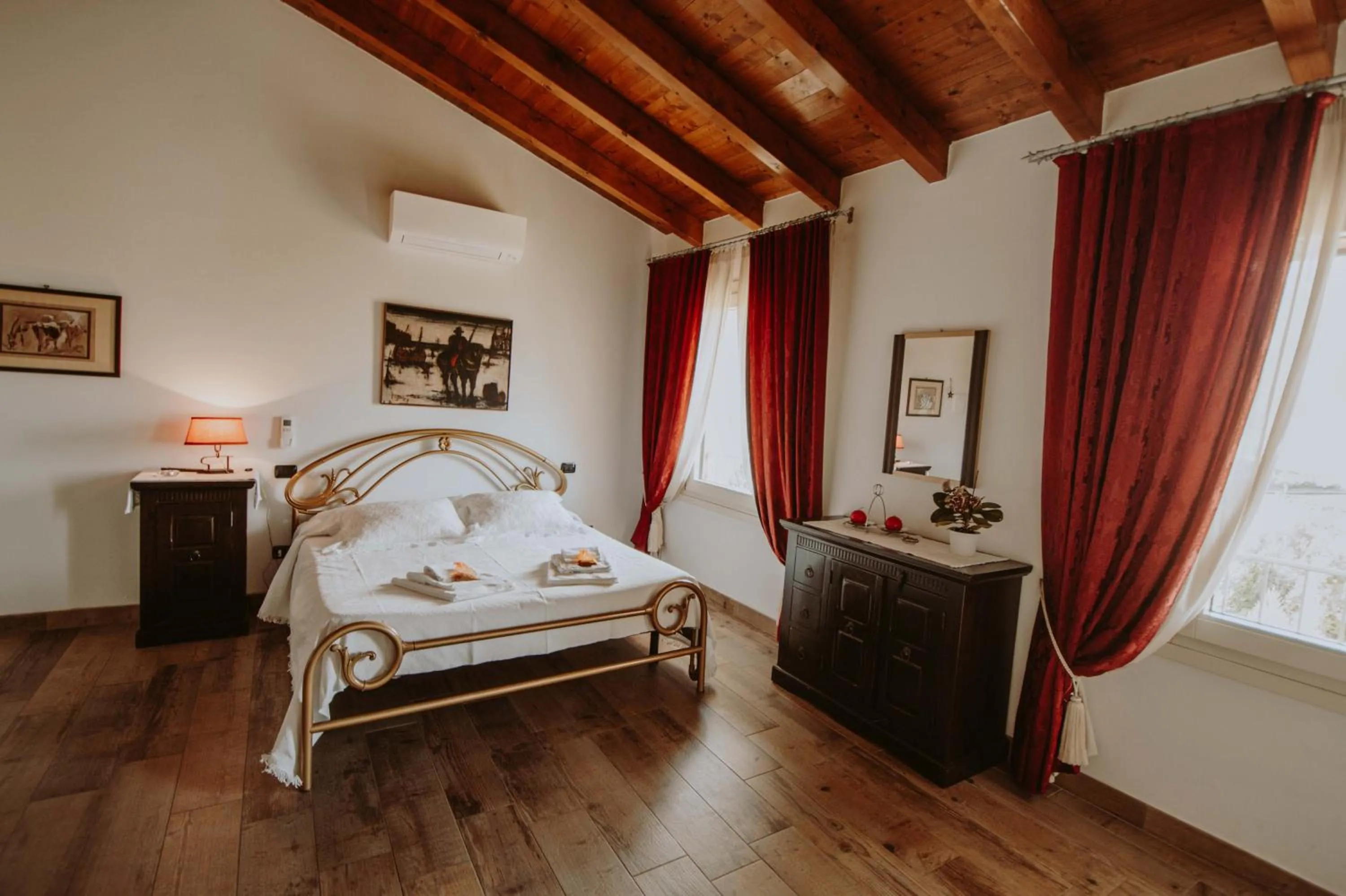 Bed in B&B Casa Santa Lucia