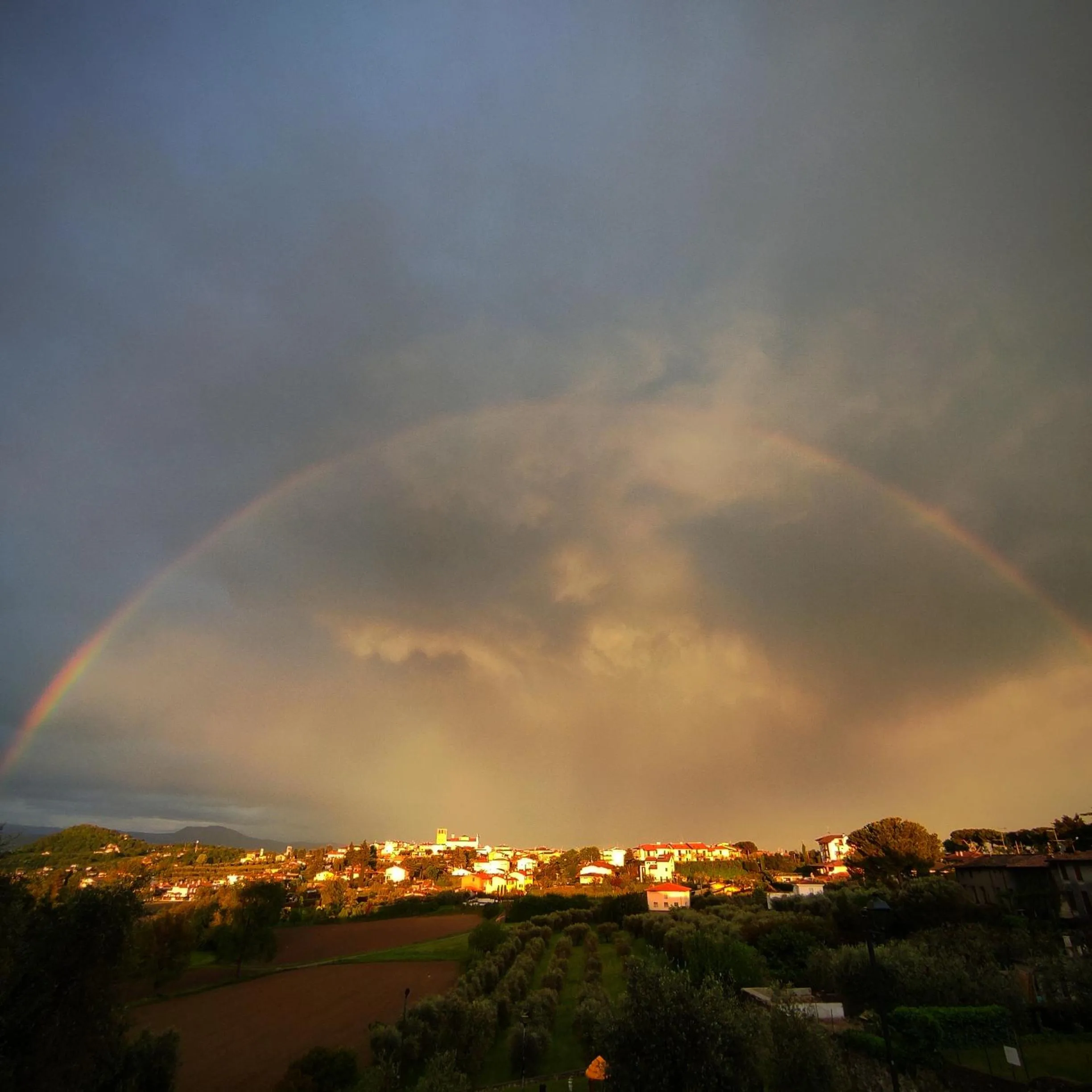 Natural landscape in B&B Casa Santa Lucia