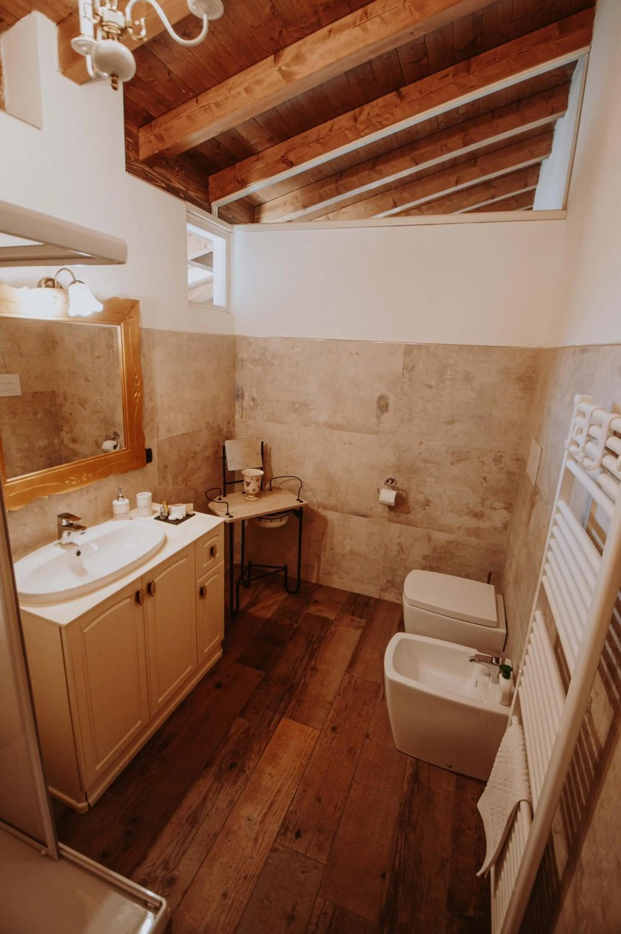 Bathroom in B&B Casa Santa Lucia