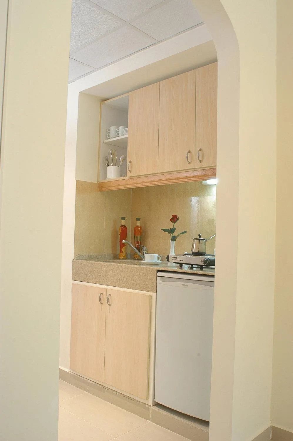 Kitchen or kitchenette in Elysee Residence