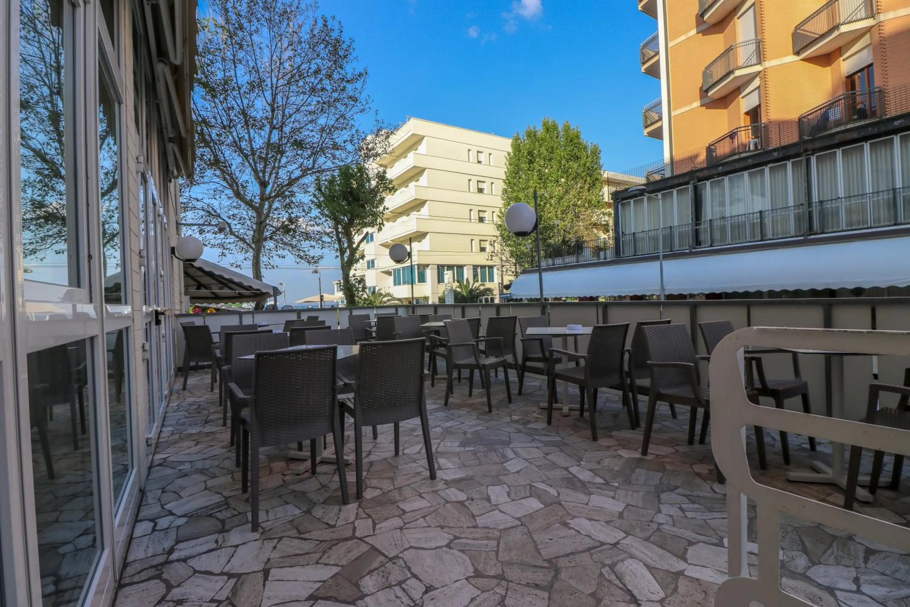 Patio in Hotel Galassia