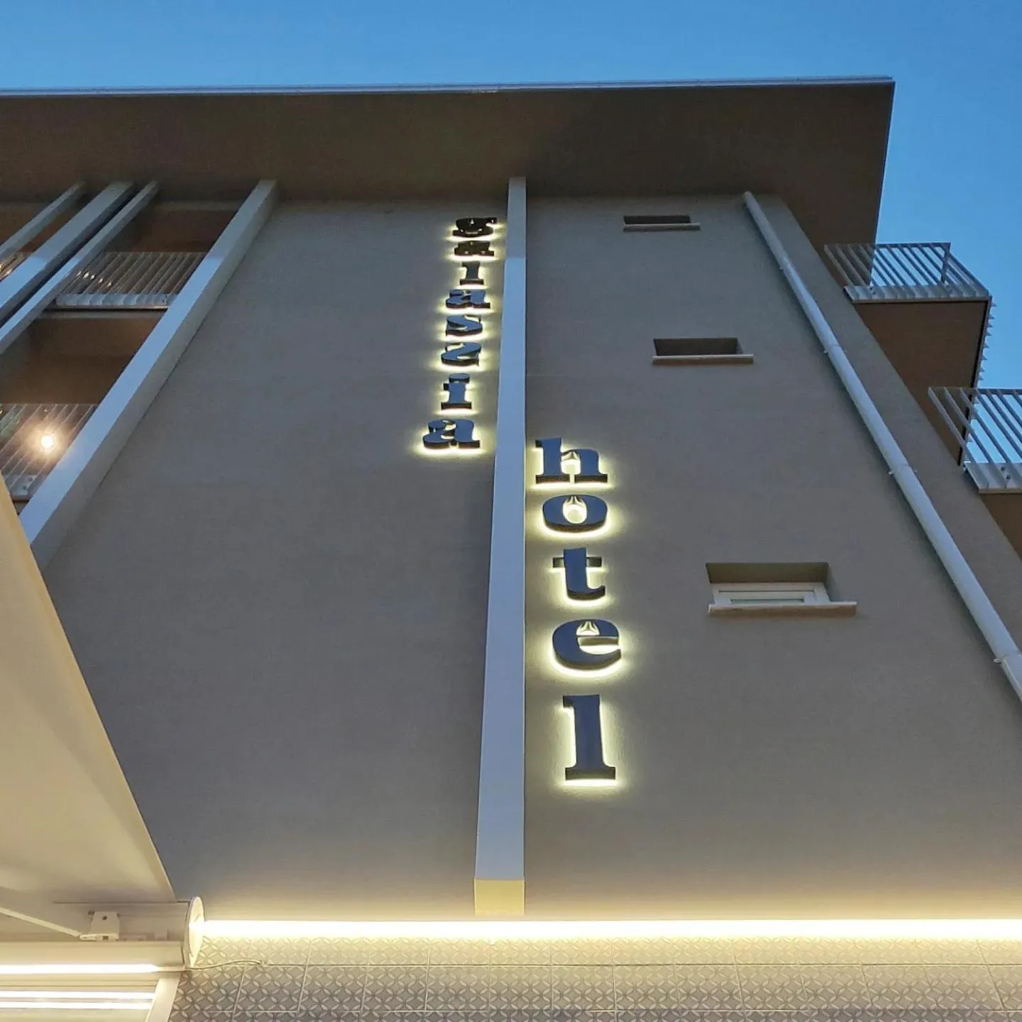 Facade/entrance in Hotel Galassia