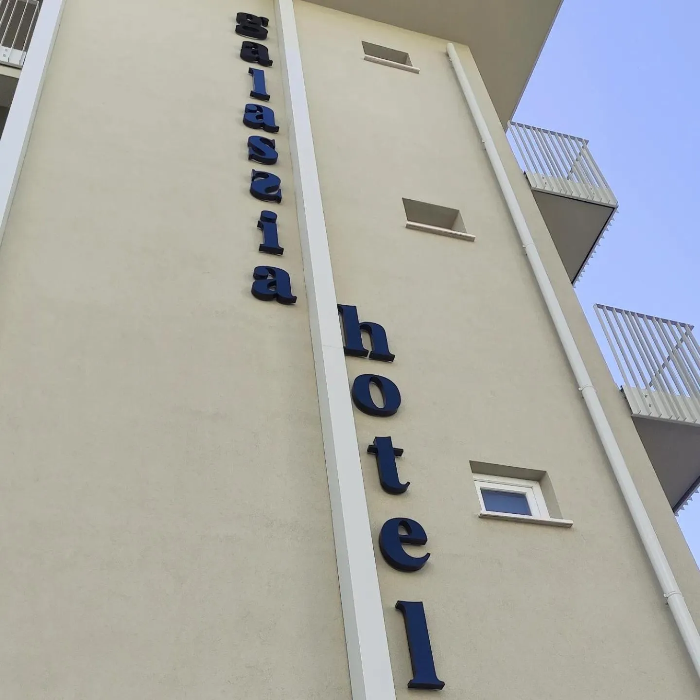 Facade/entrance in Hotel Galassia