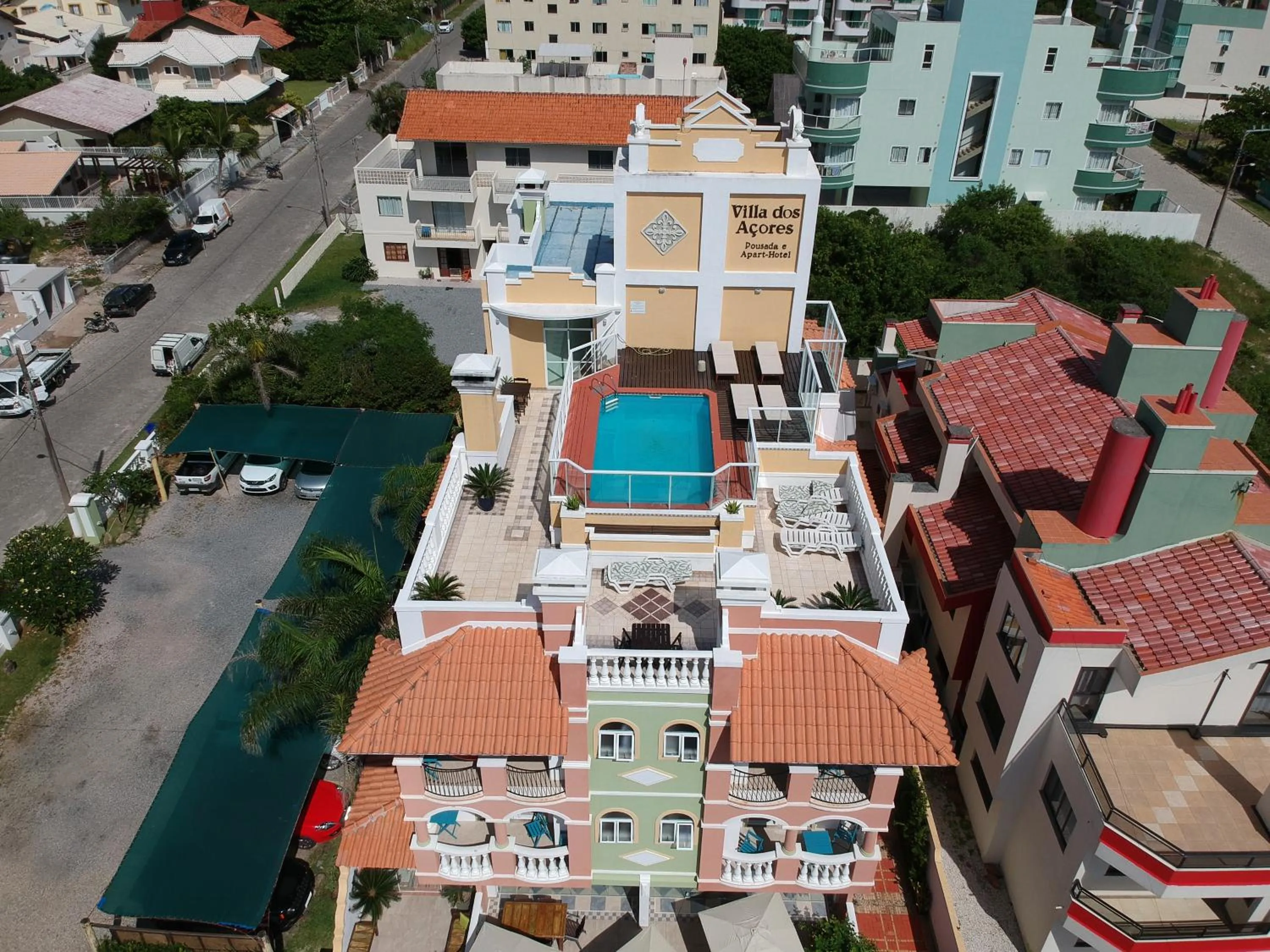 Bird's eye view in Pousada Villa dos Açores